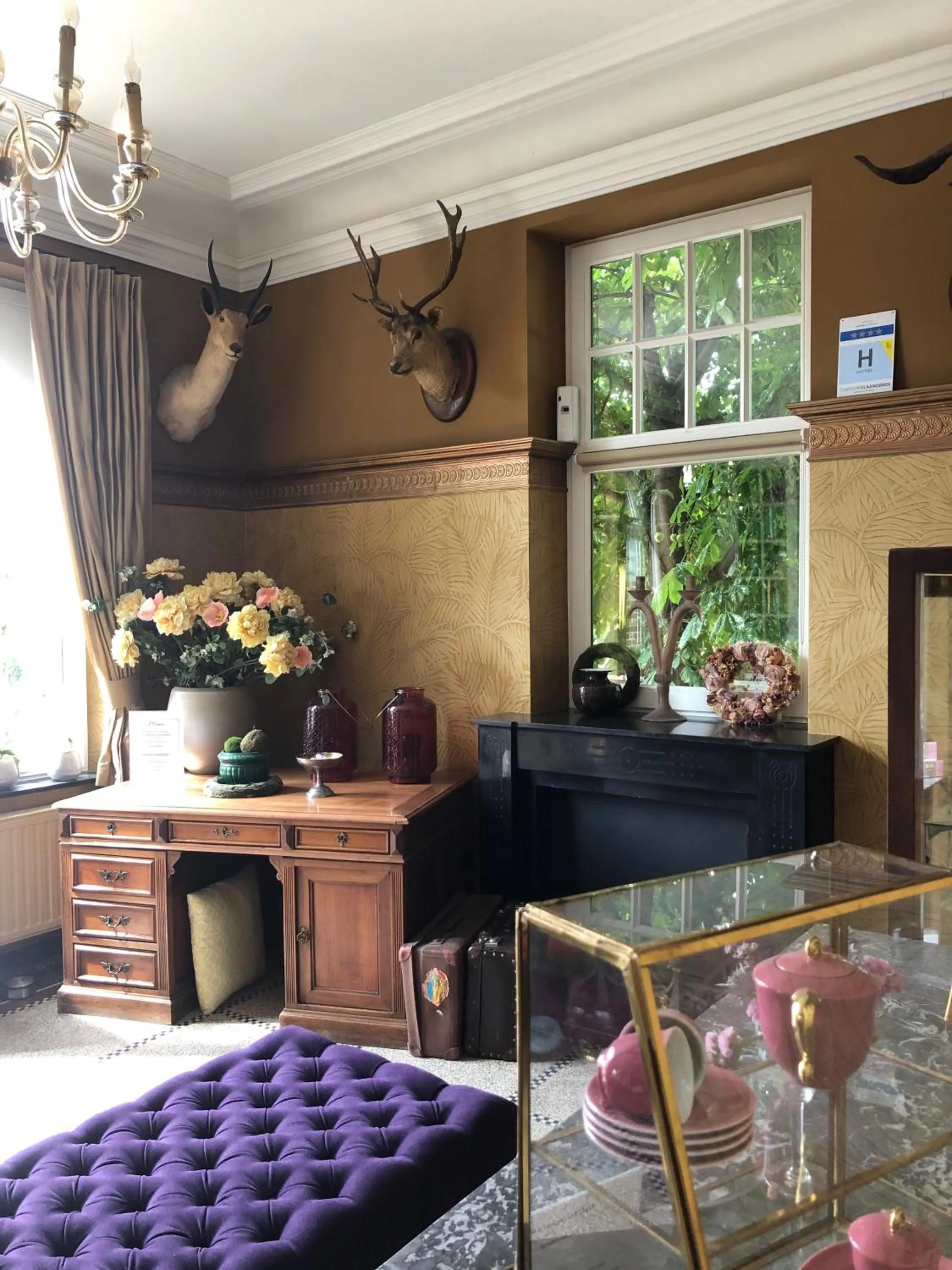 Lobby or reception in Maison Stout