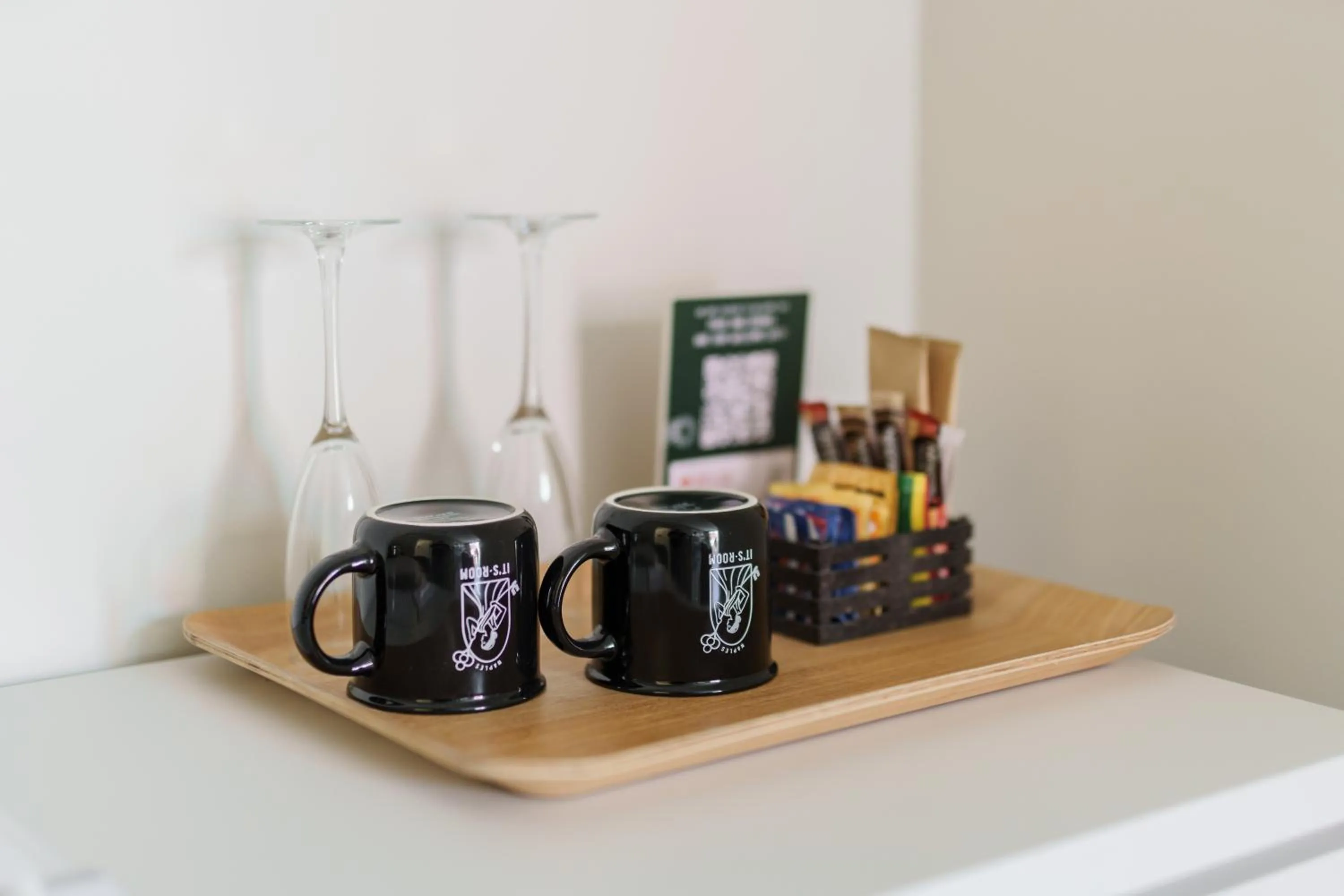 Coffee/tea facilities in It's Room Naples