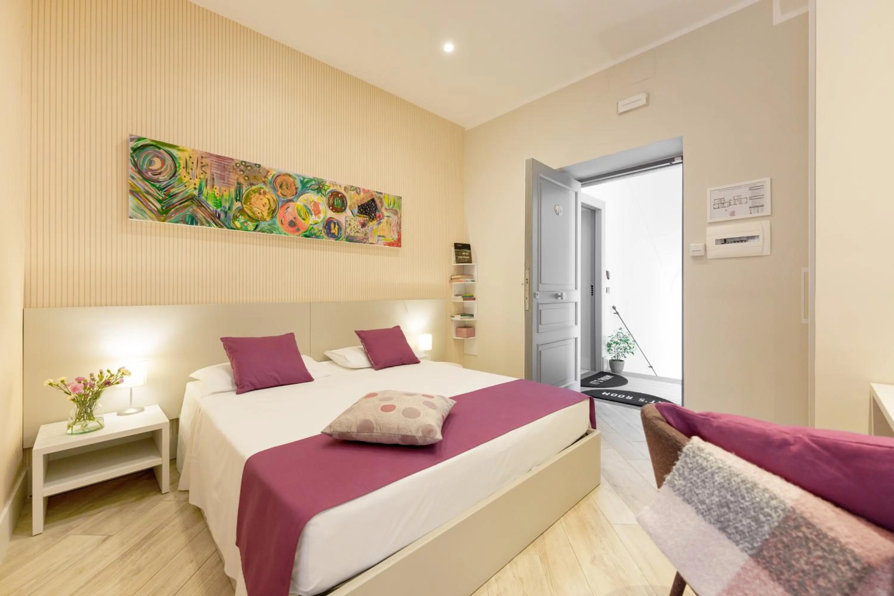 Bed in It's Room Naples