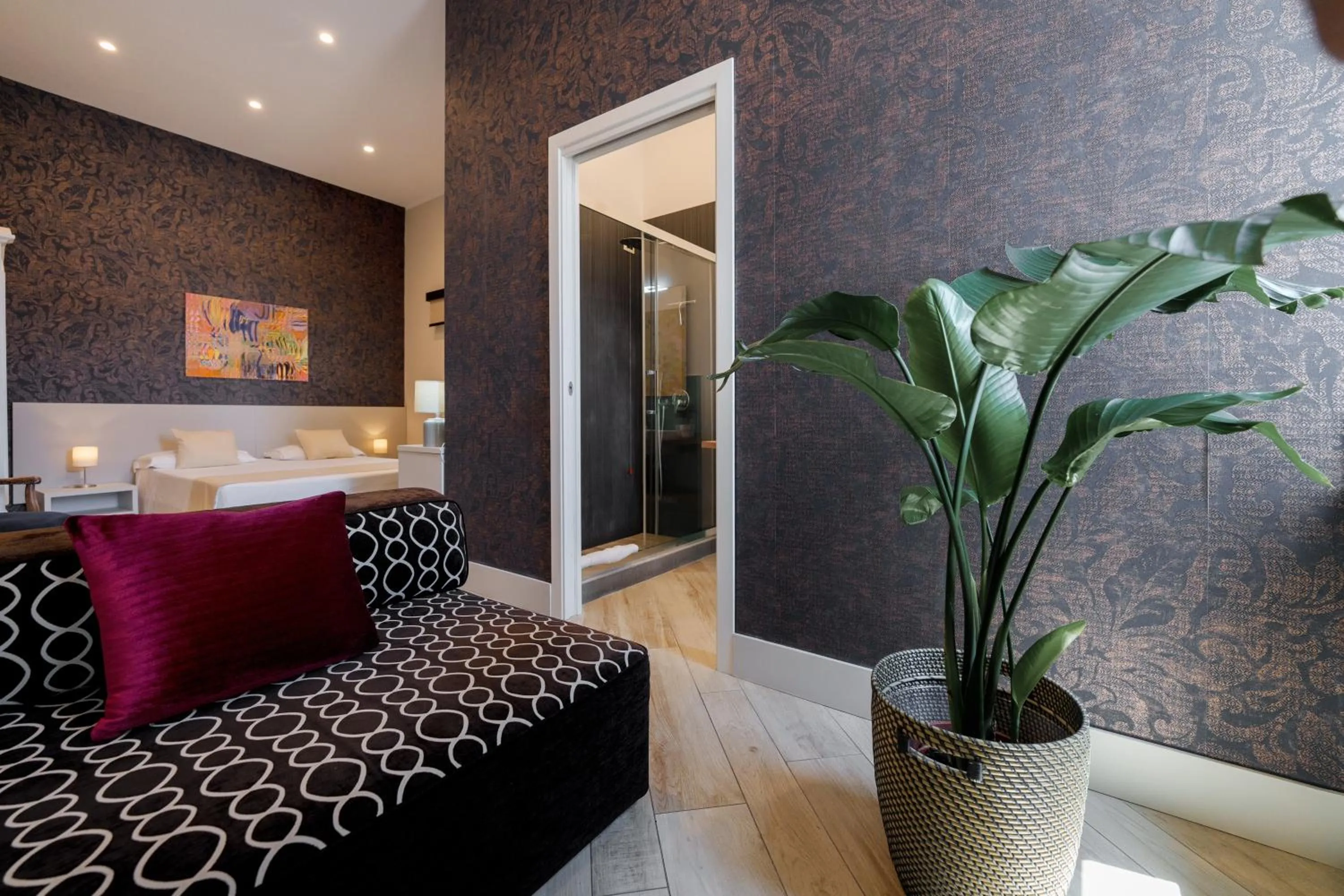 Bed in It's Room Naples