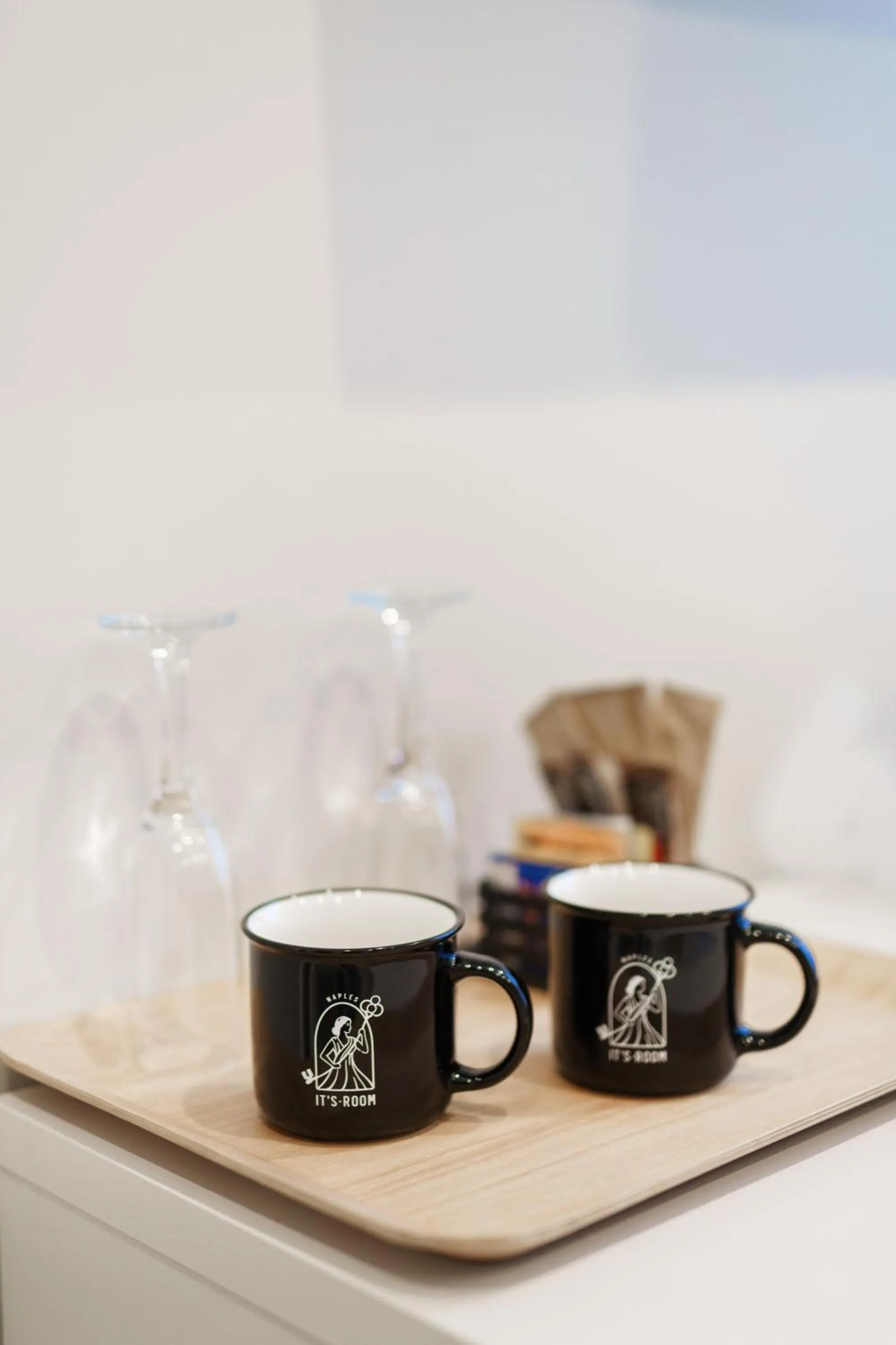Coffee/tea facilities in It's Room Naples