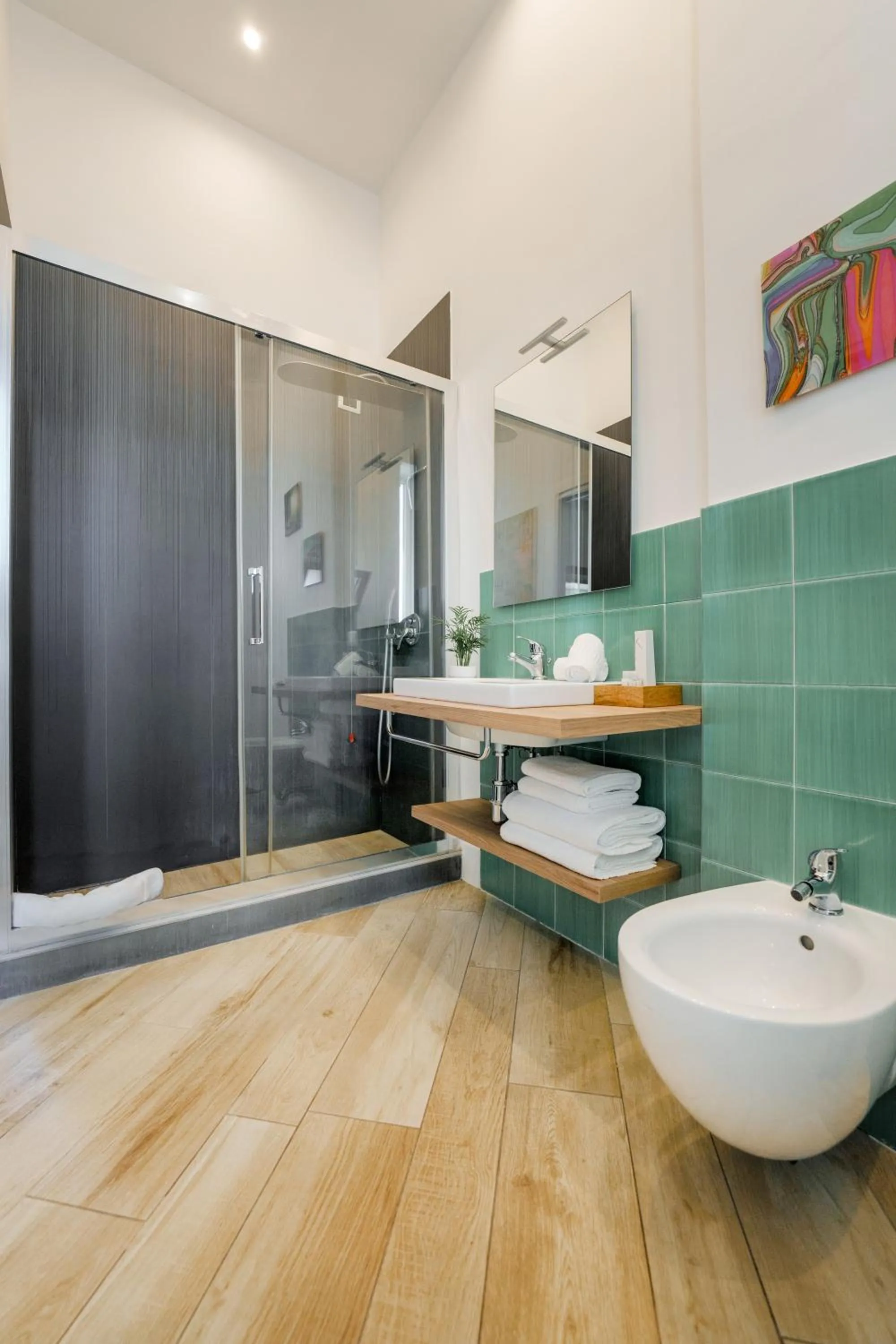 Shower in It's Room Naples