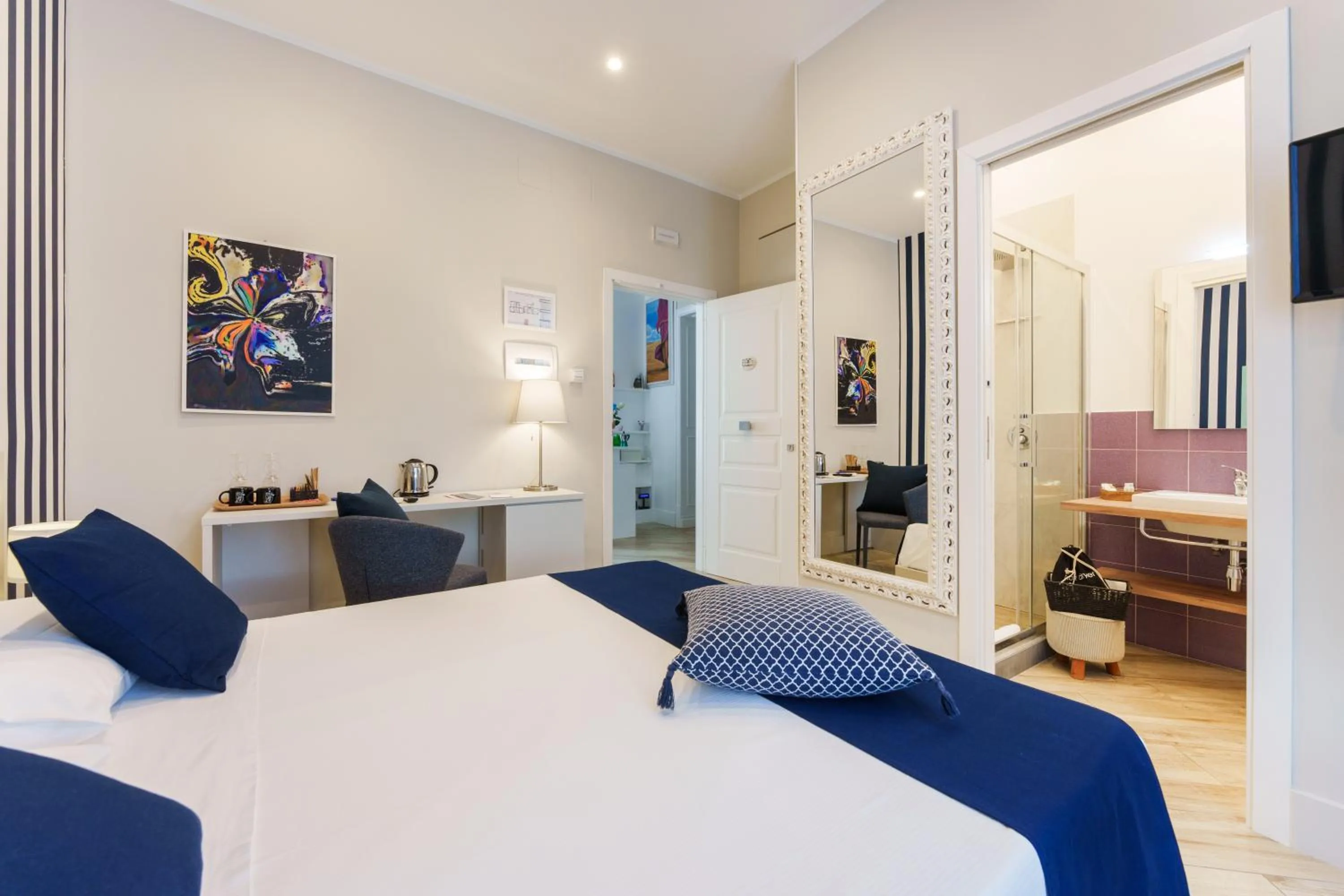 Bed in It's Room Naples