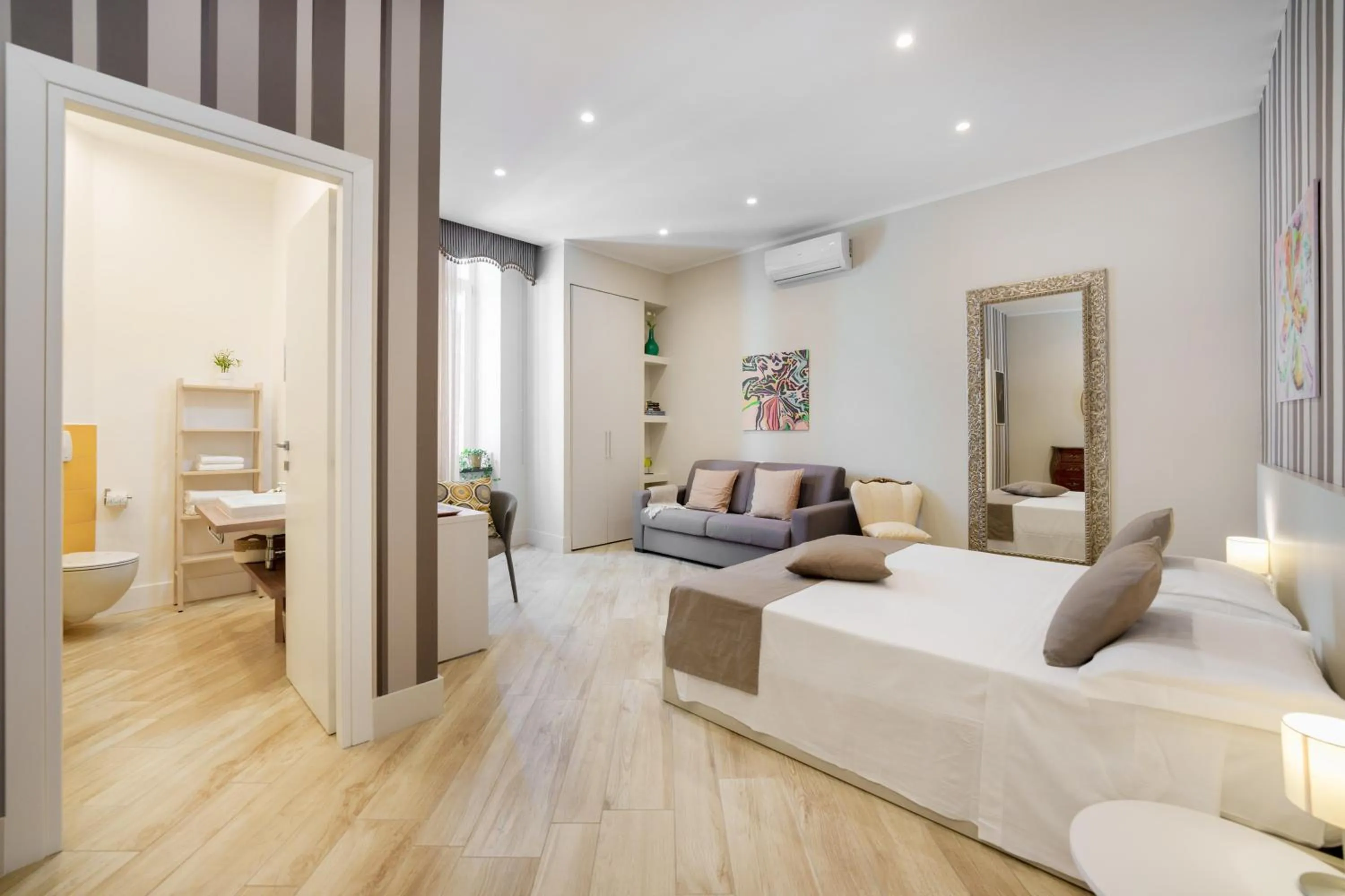 Bed in It's Room Naples