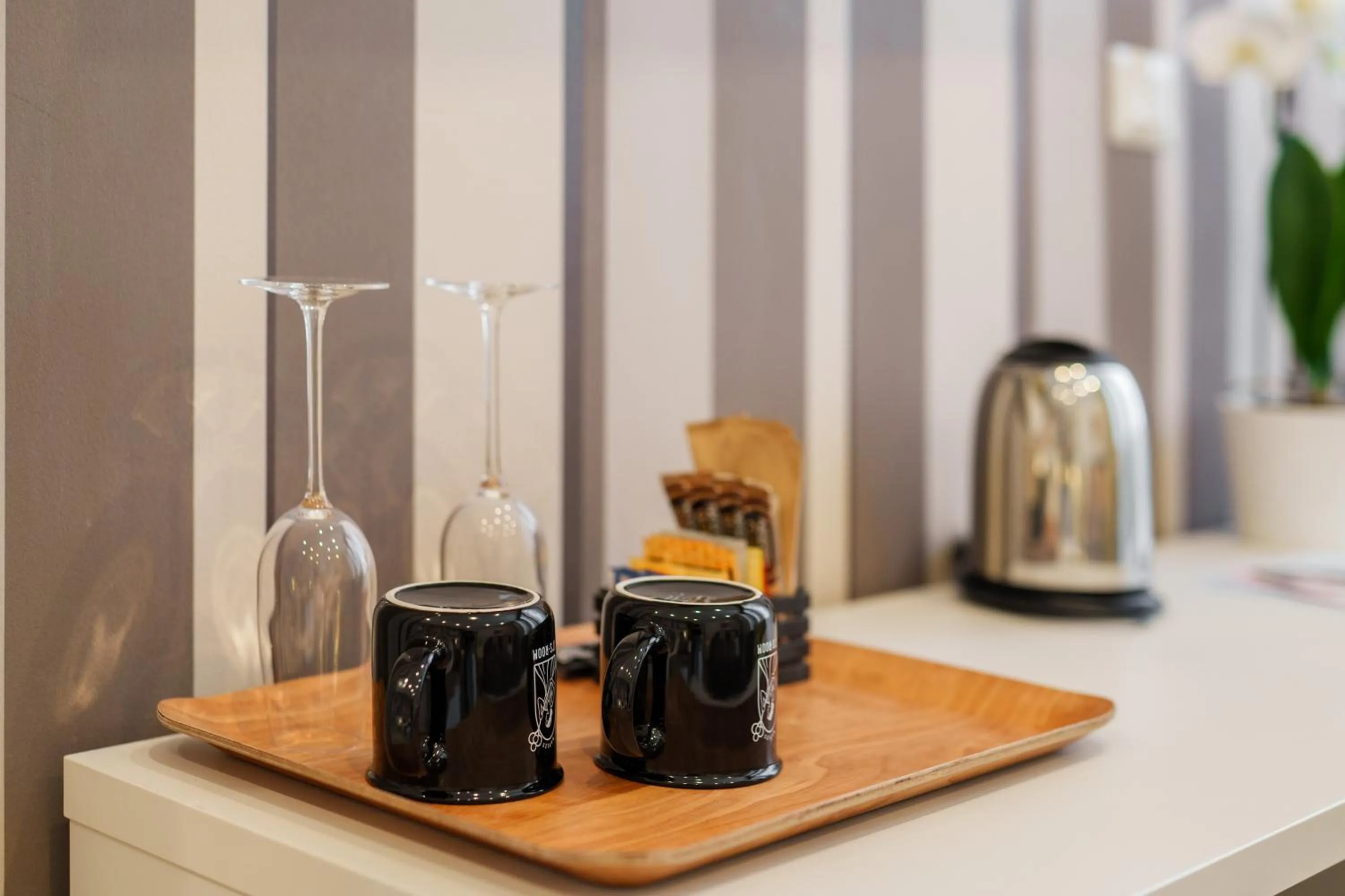 Coffee/tea facilities in It's Room Naples