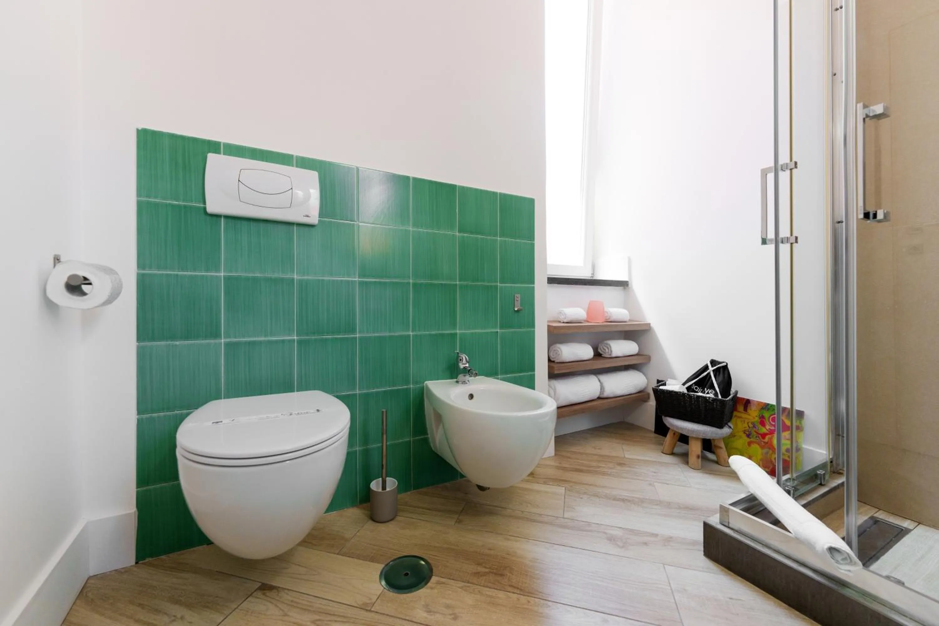 Shower in It's Room Naples