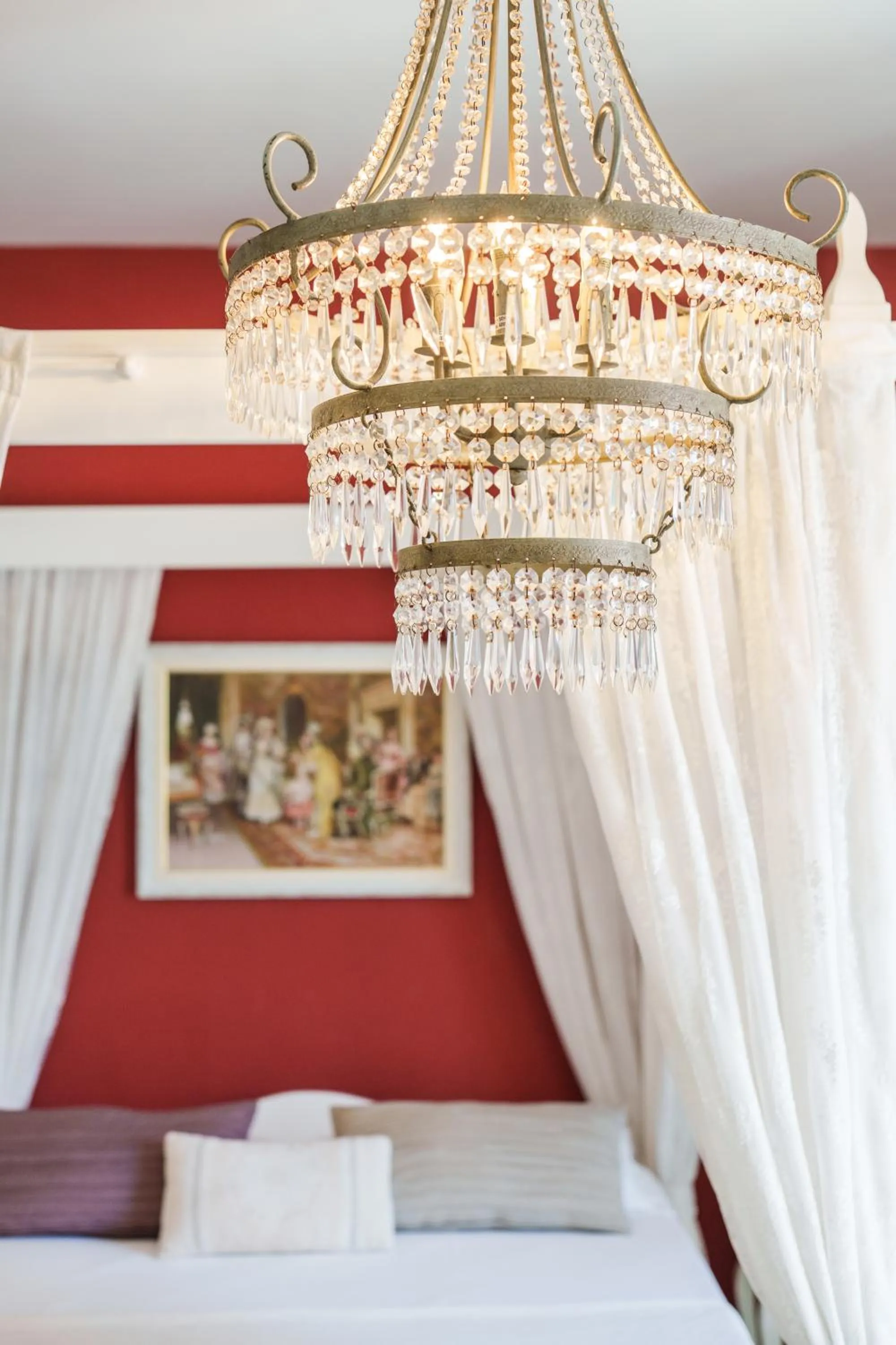 Decorative detail, Bed in It's Room Naples