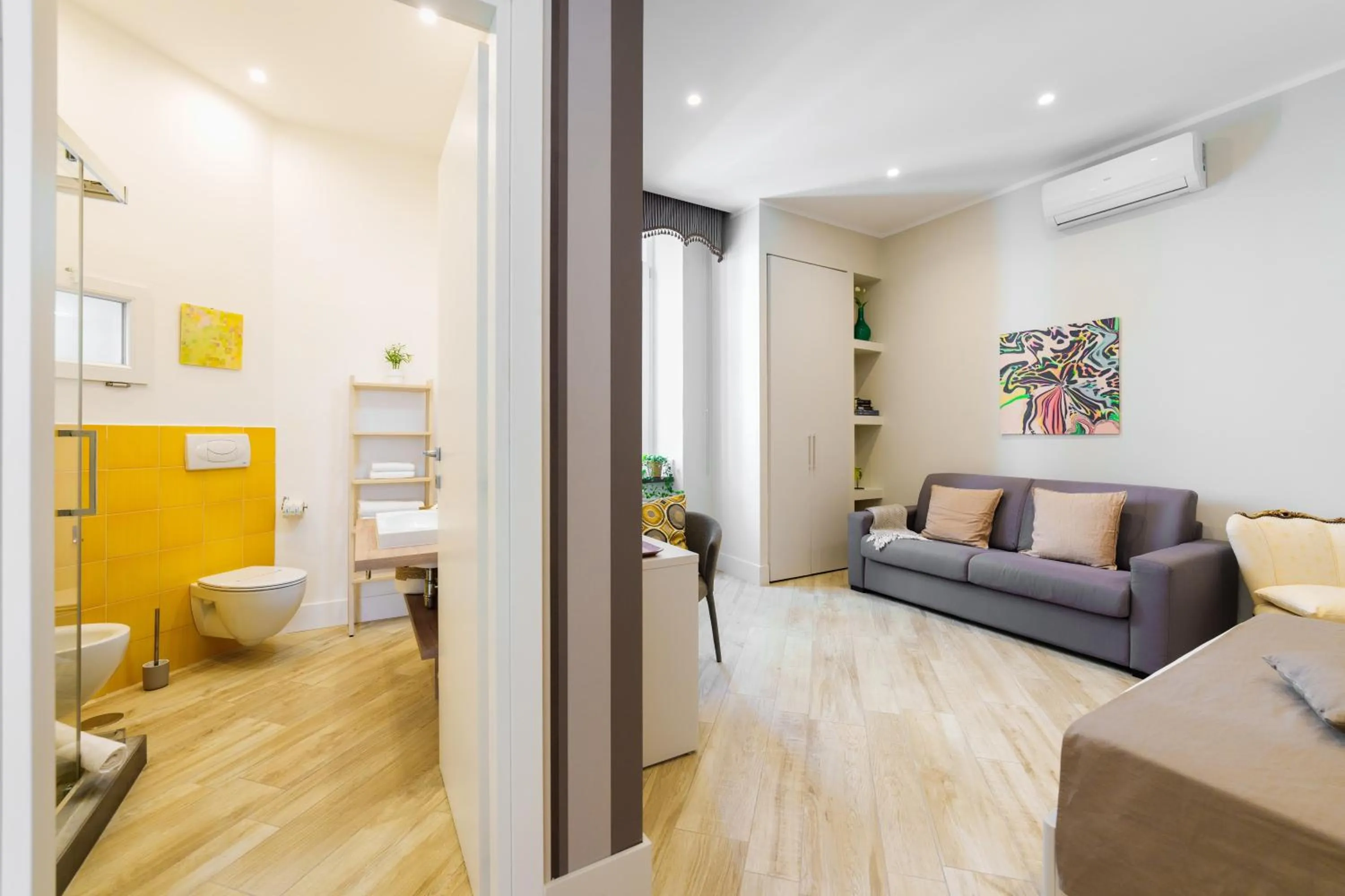 Toilet in It's Room Naples