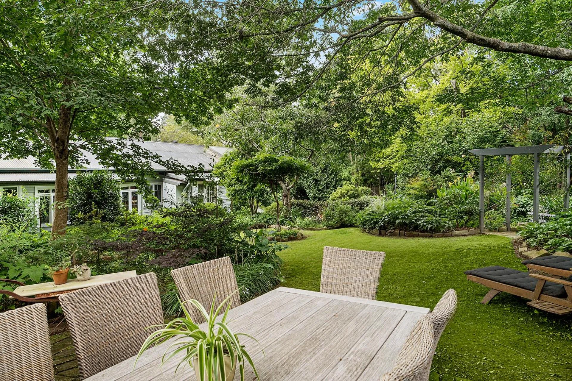 Garden in The Bundanoon Guest House