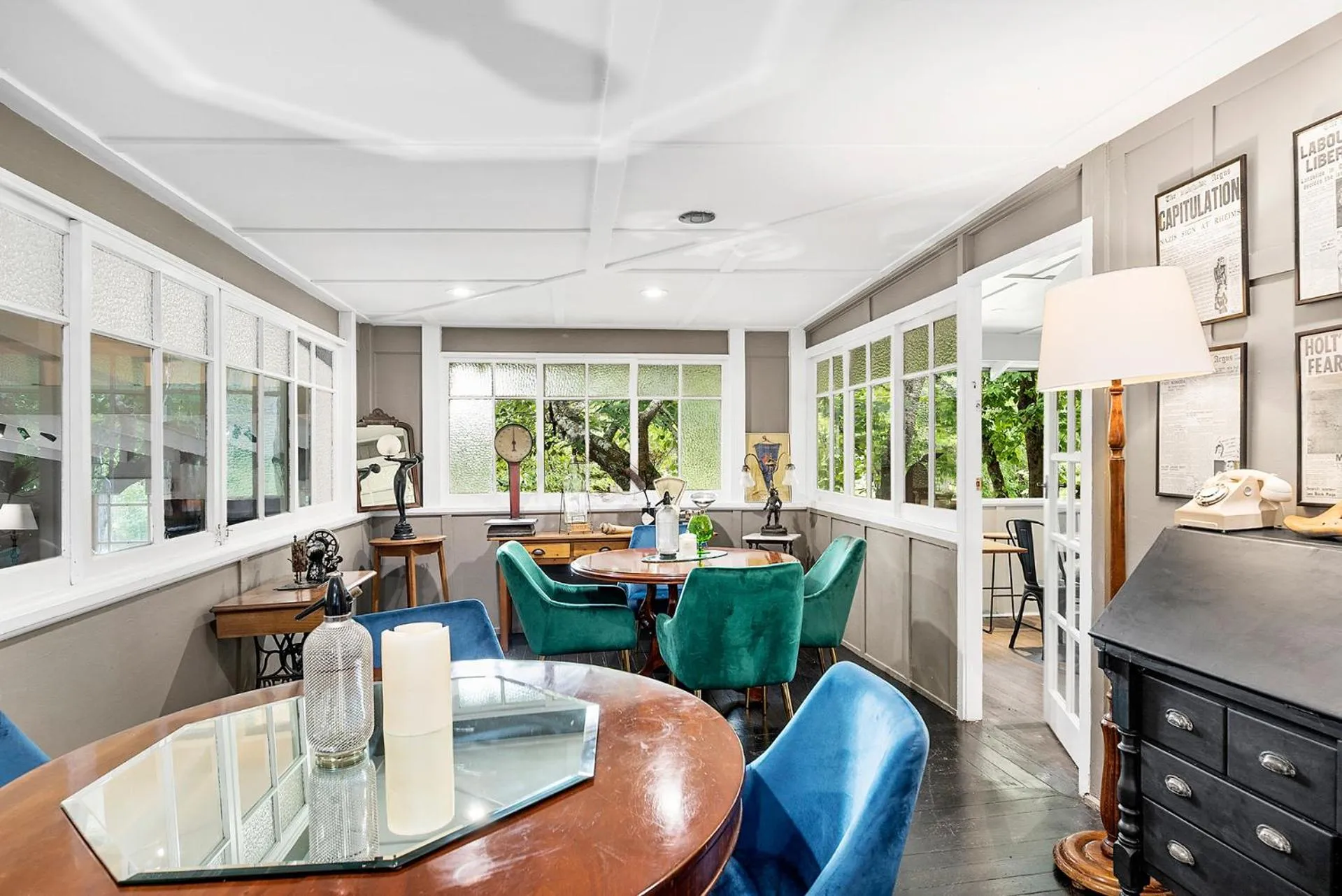 Seating area in The Bundanoon Guest House