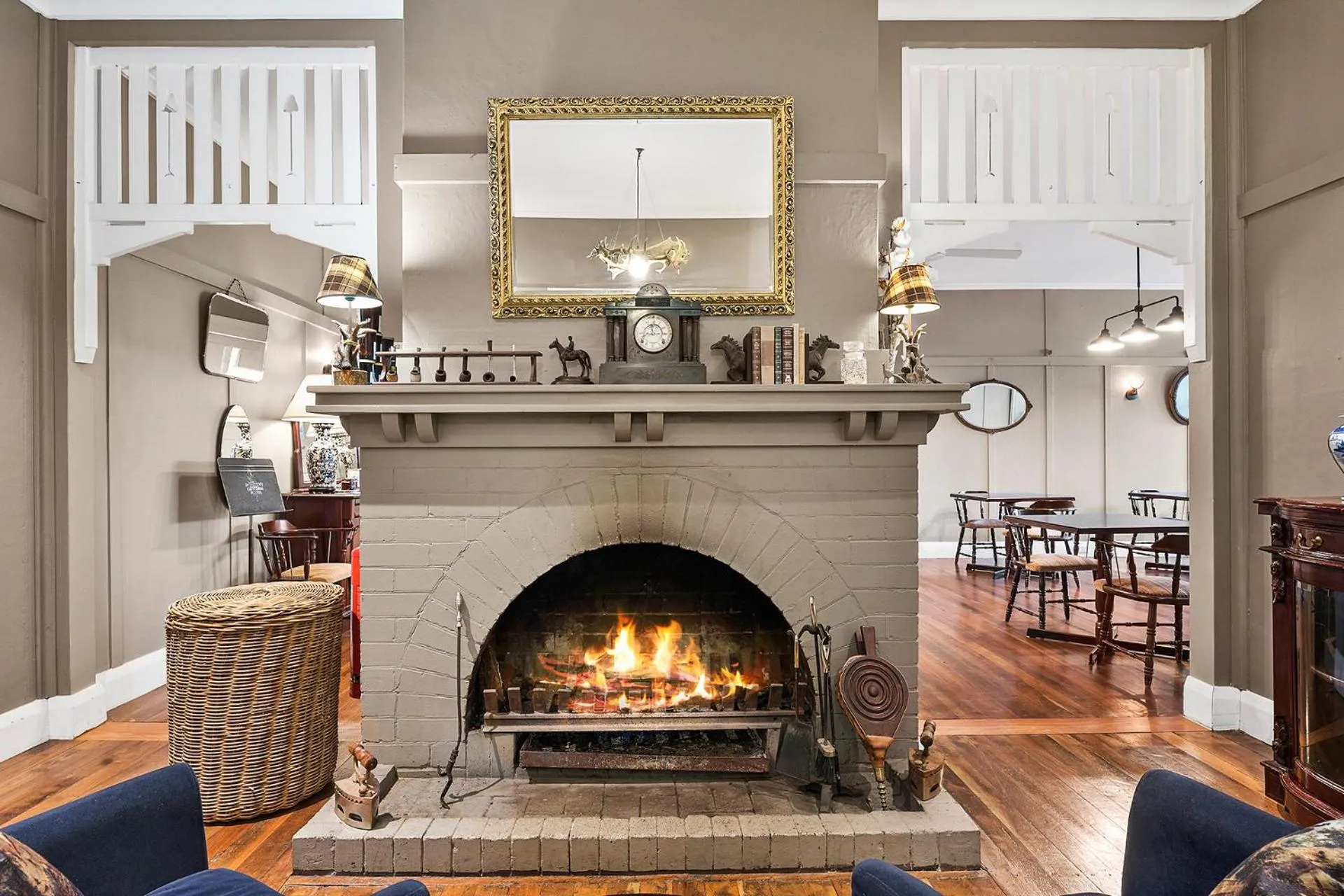 Seating area in The Bundanoon Guest House