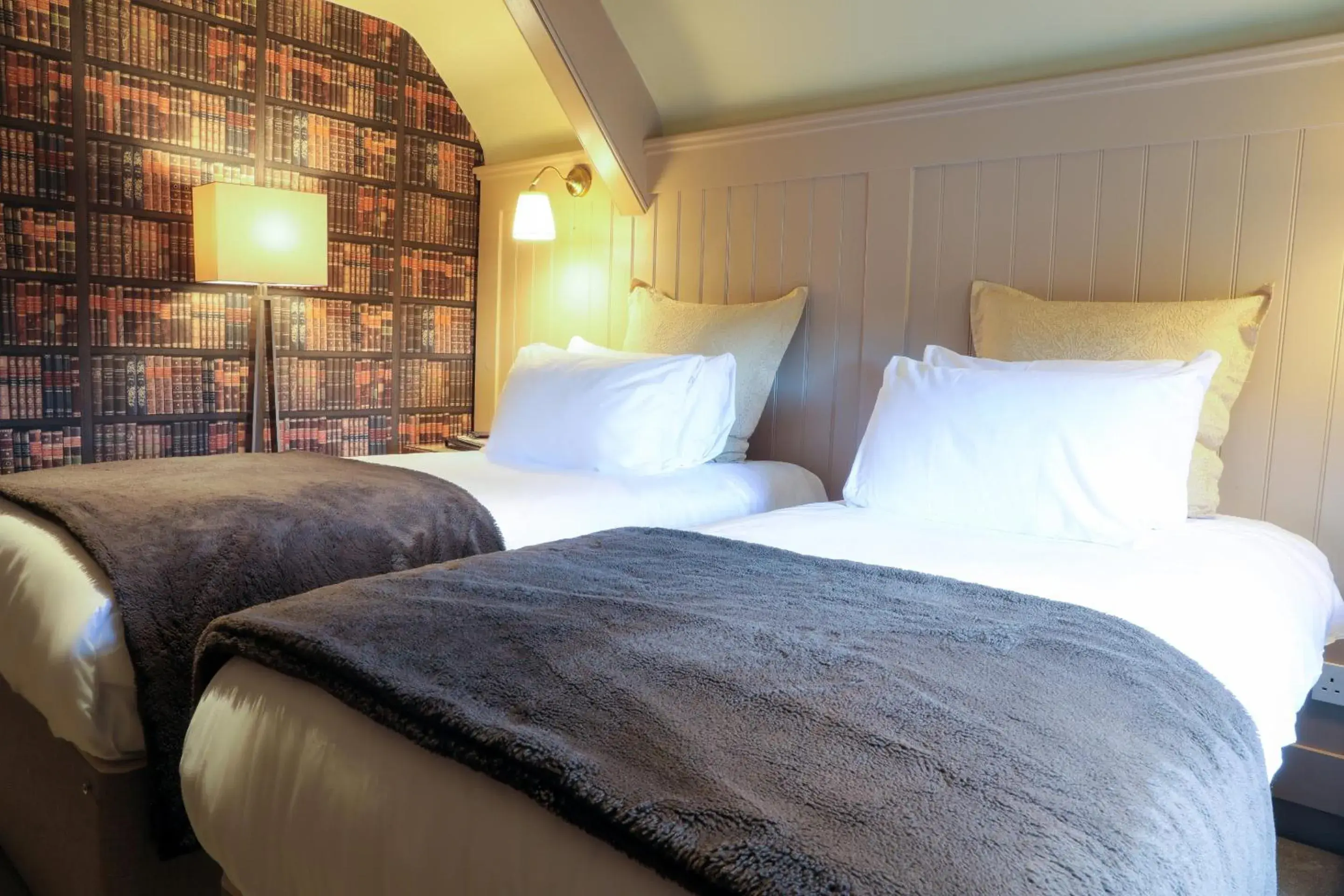 Standard Twin Room with Private External Bathroom in the kingsbury 7even 8ight Standard Twin Room with Private External Bathroom in the kingsbury 7even 8ight