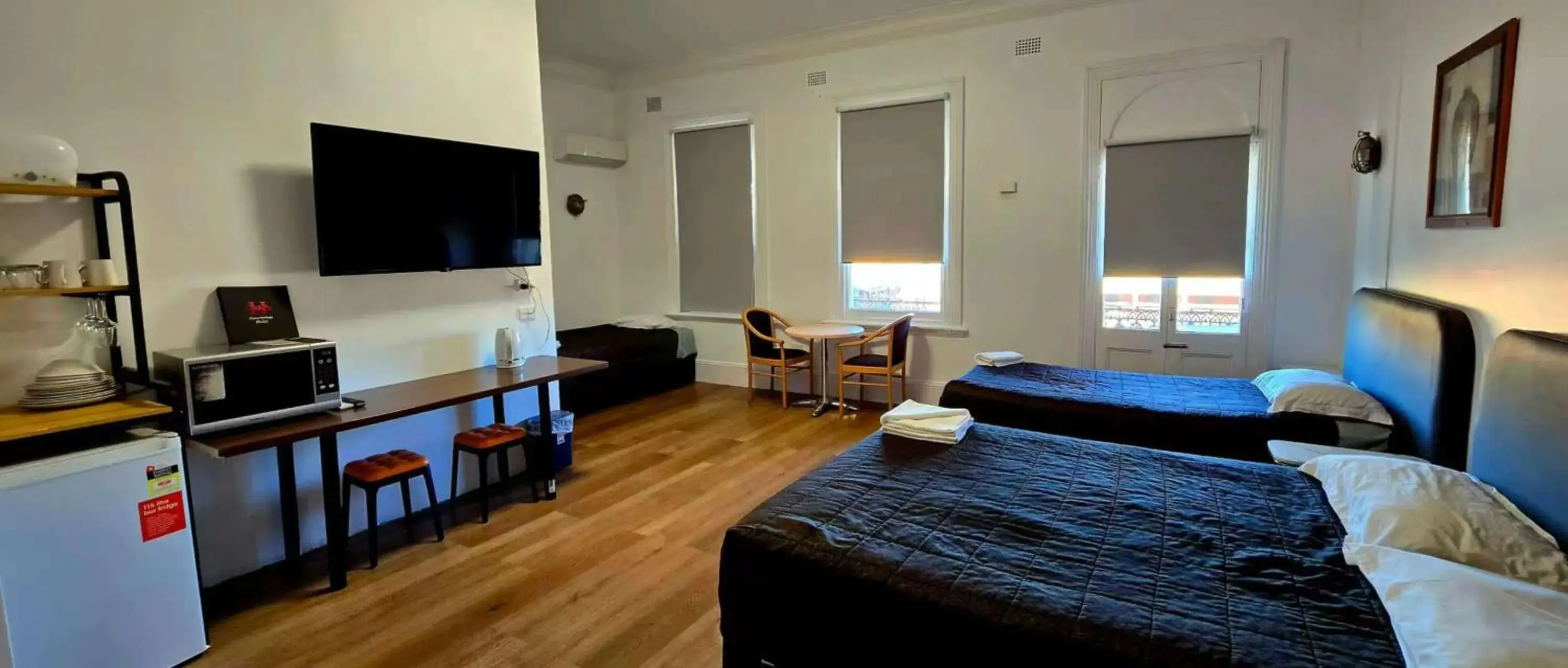 Bed in Alpine Heritage Motel Bed in Alpine Heritage Motel