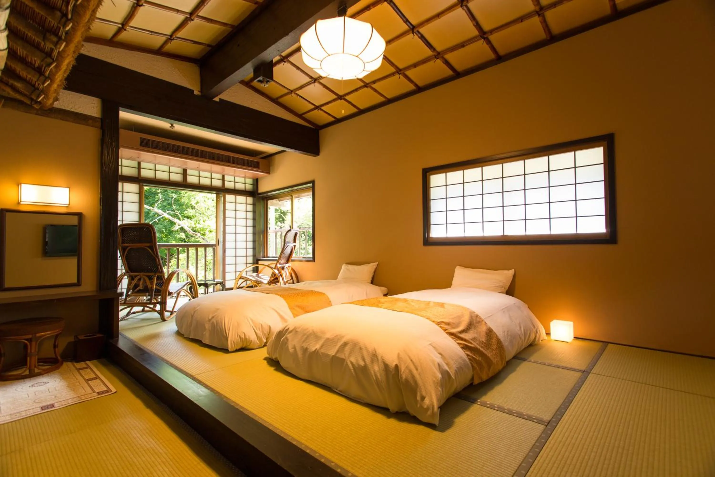 Bed in Honke Bankyu