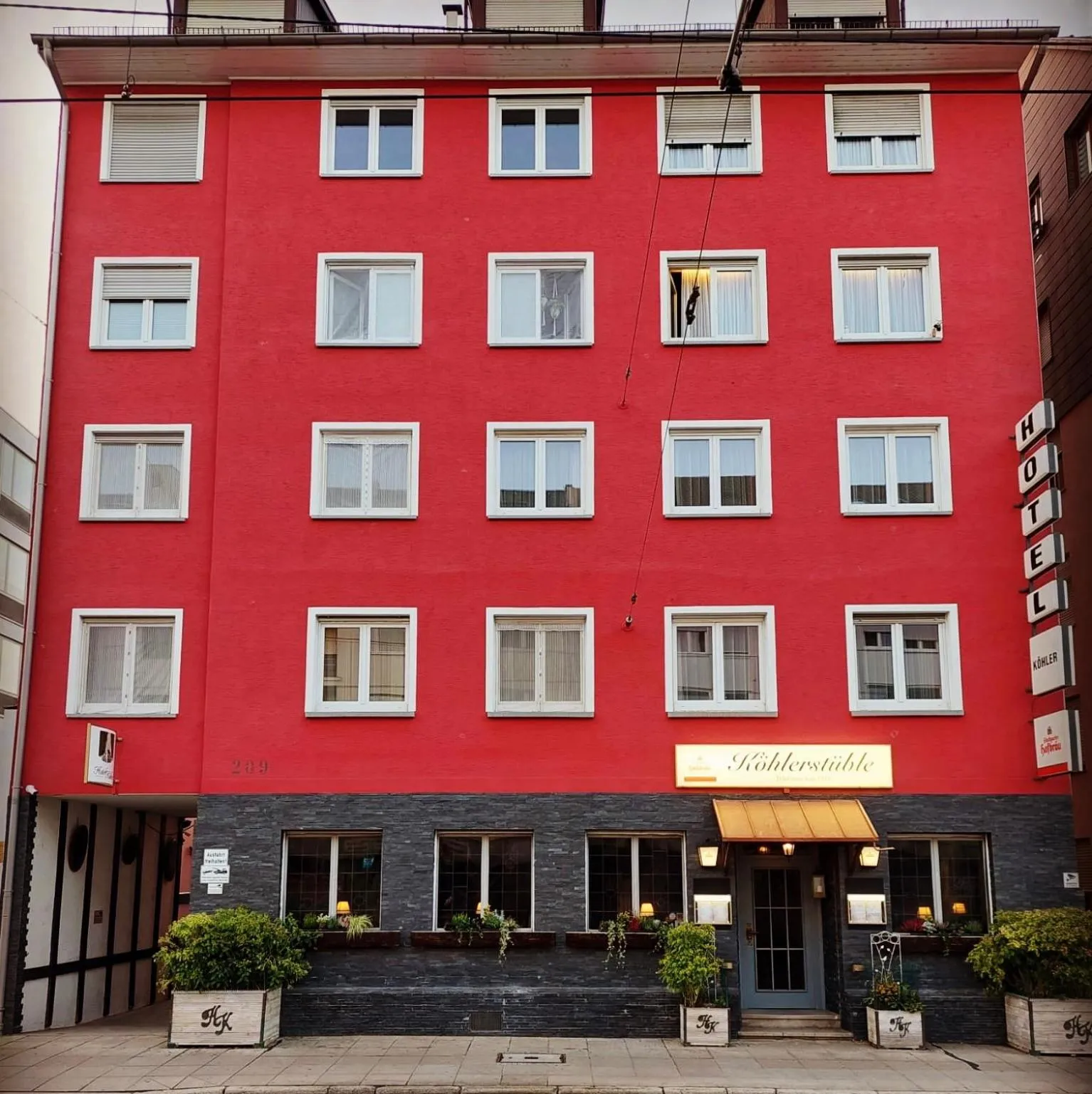 Property building in Hotel-Restaurant Köhler