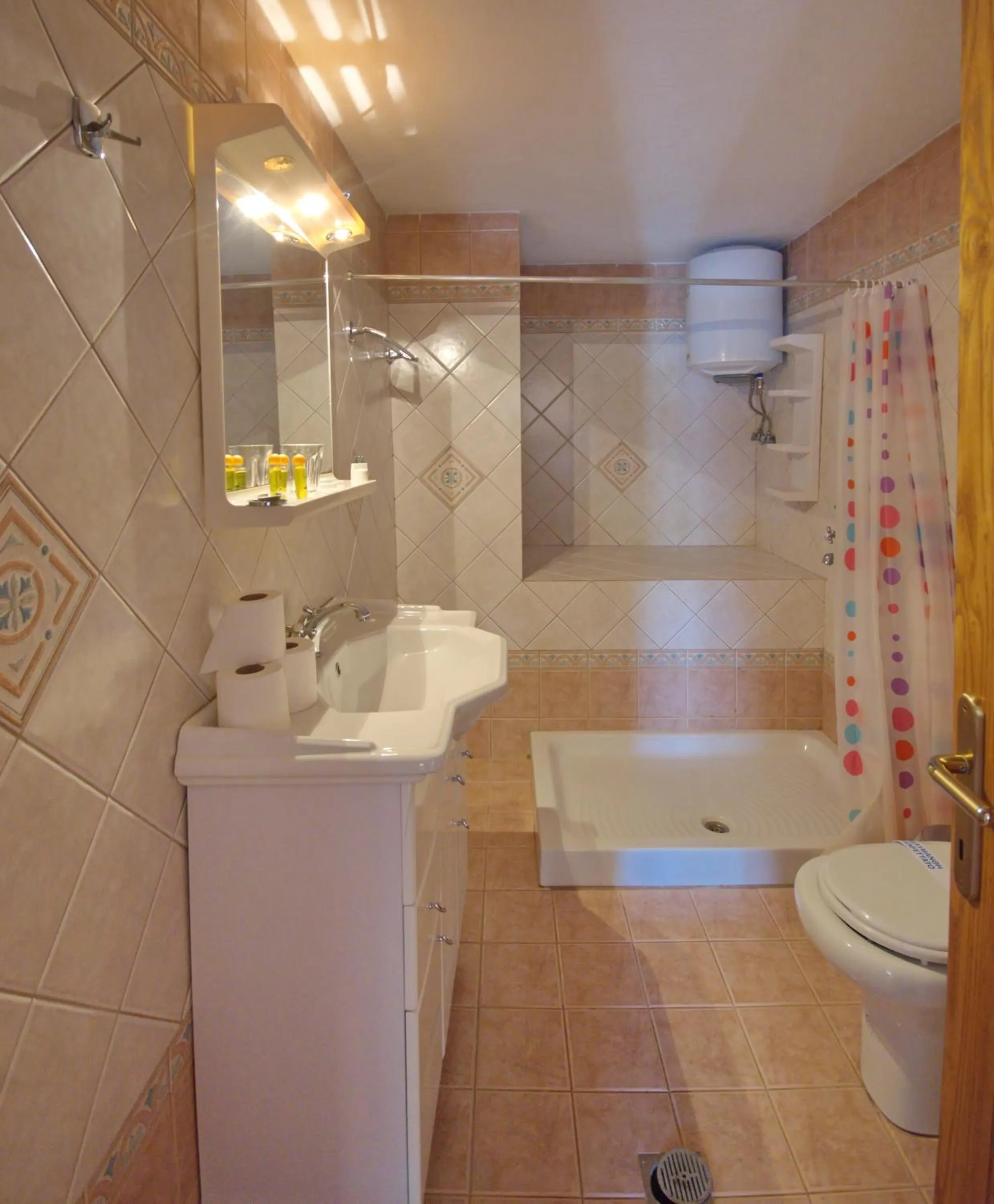 Bathroom in Pelagos Villas