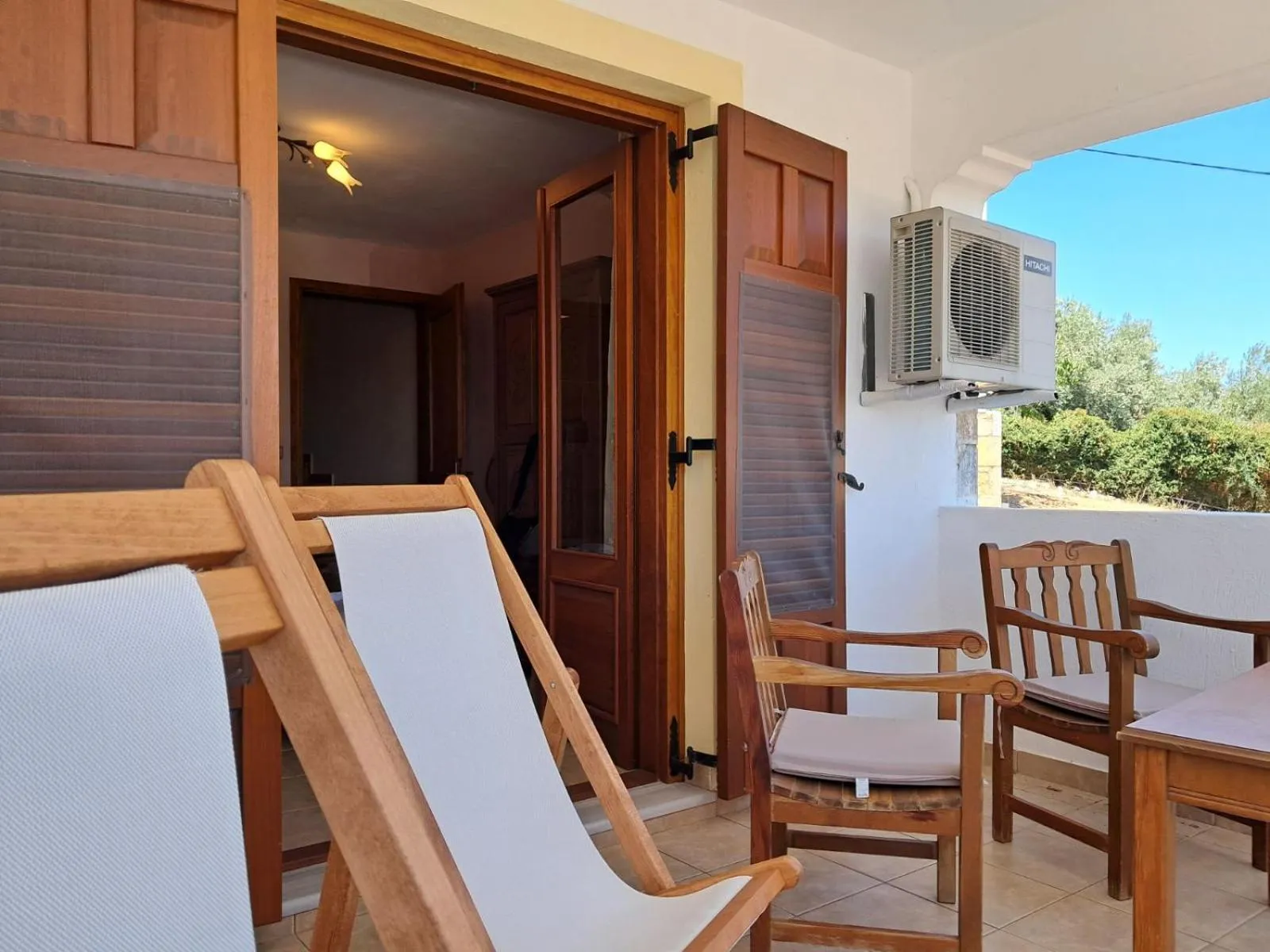 Patio in Pelagos Villas