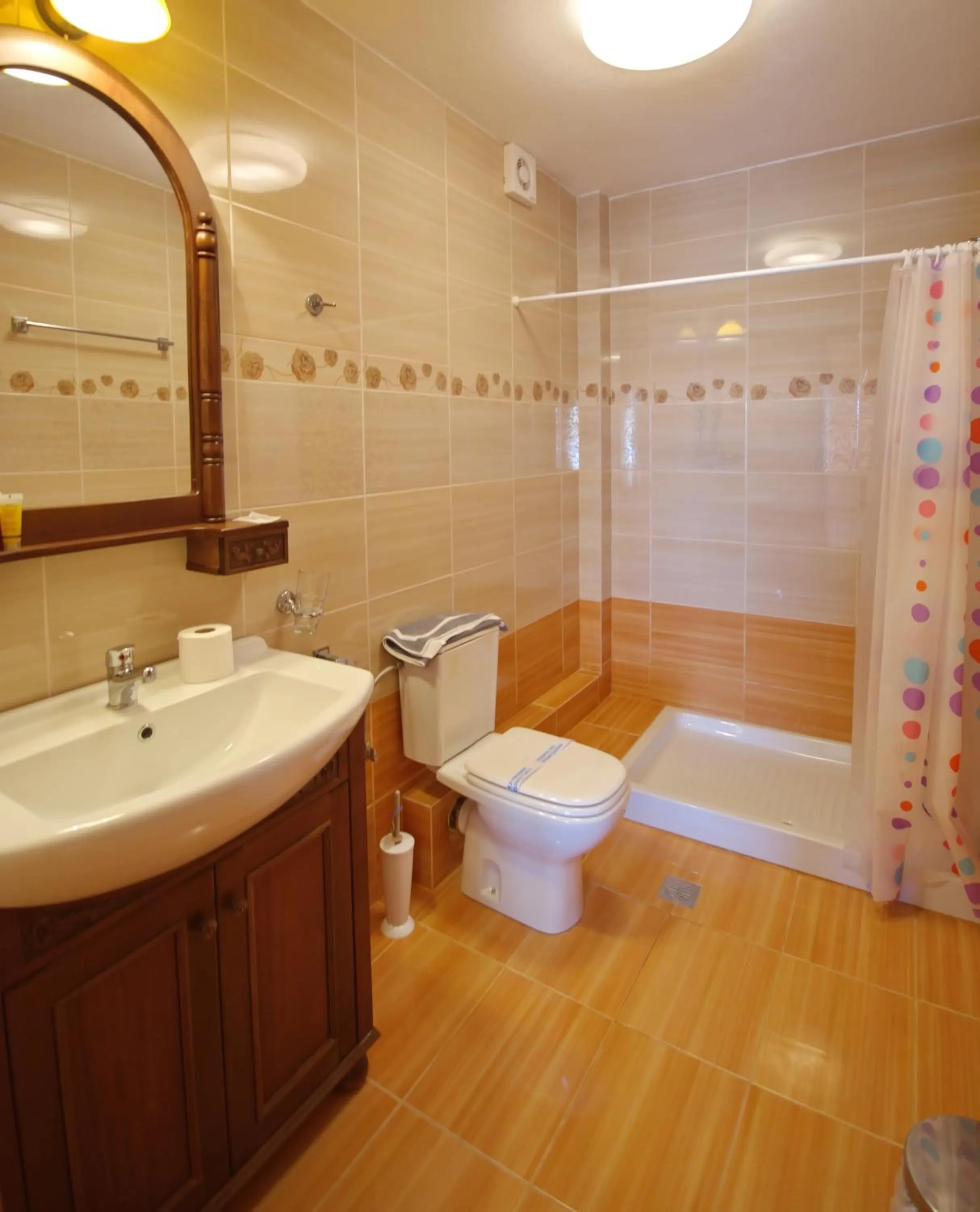 Bathroom in Pelagos Villas