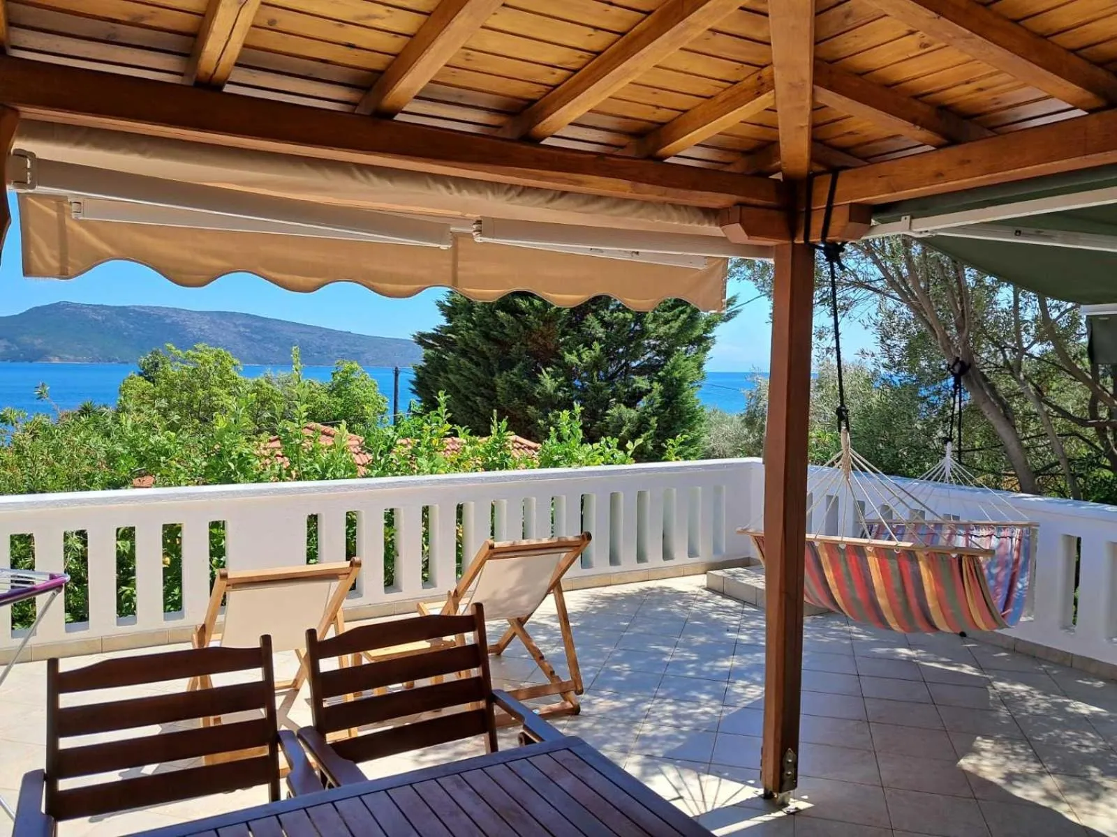 Balcony/Terrace in Pelagos Villas