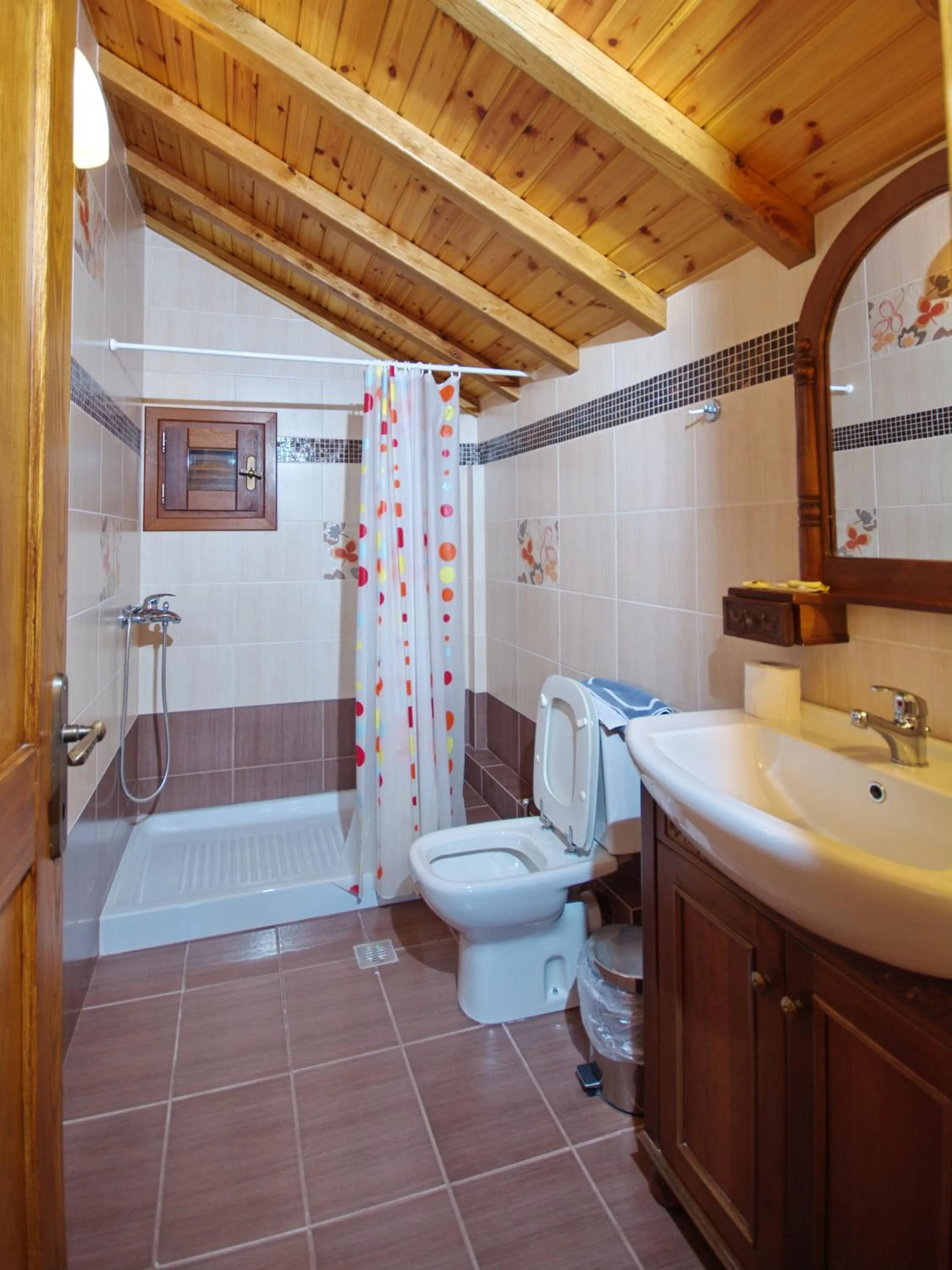 Bathroom in Pelagos Villas