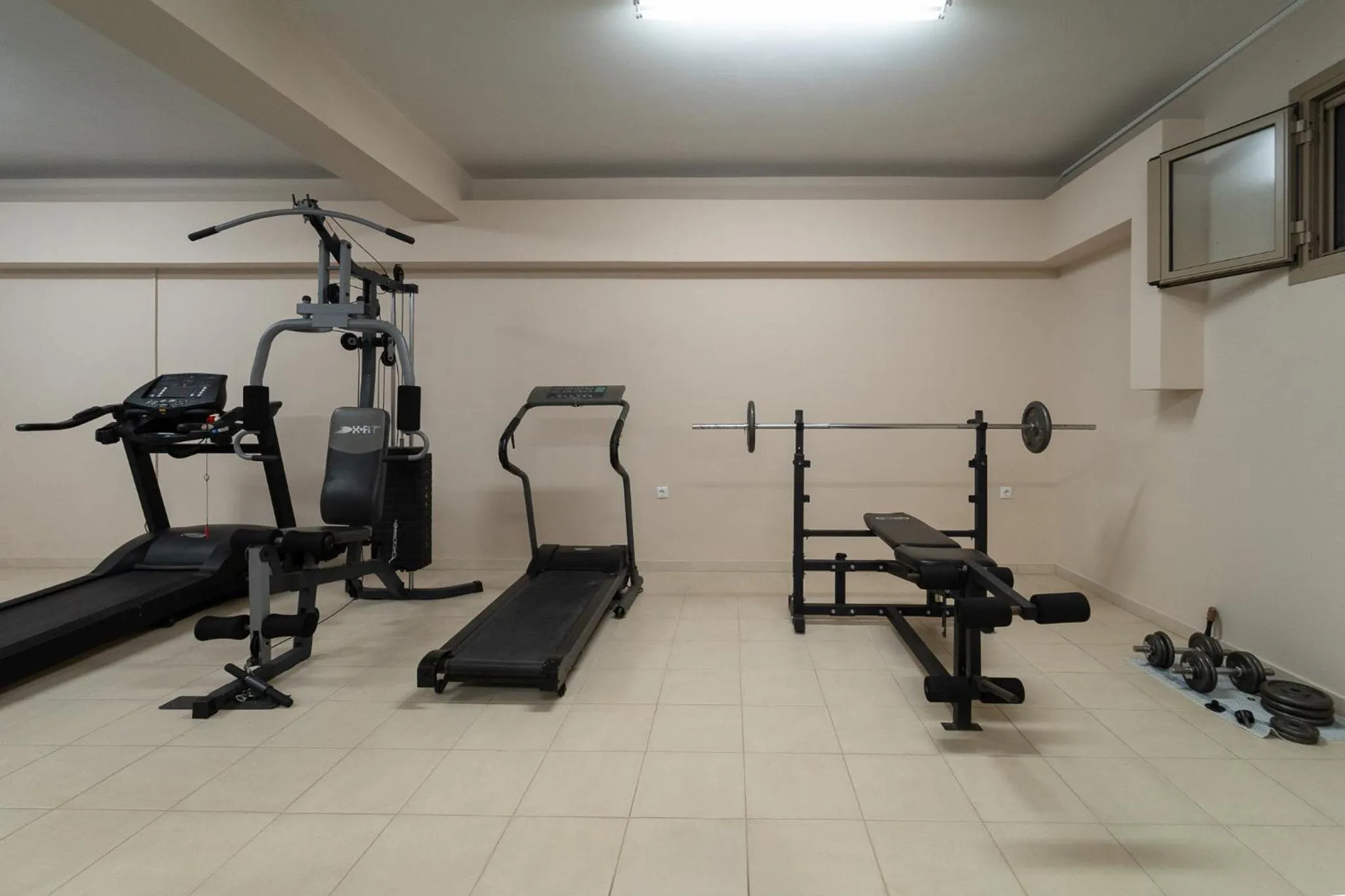 Fitness centre/facilities in Tsokas Hotel