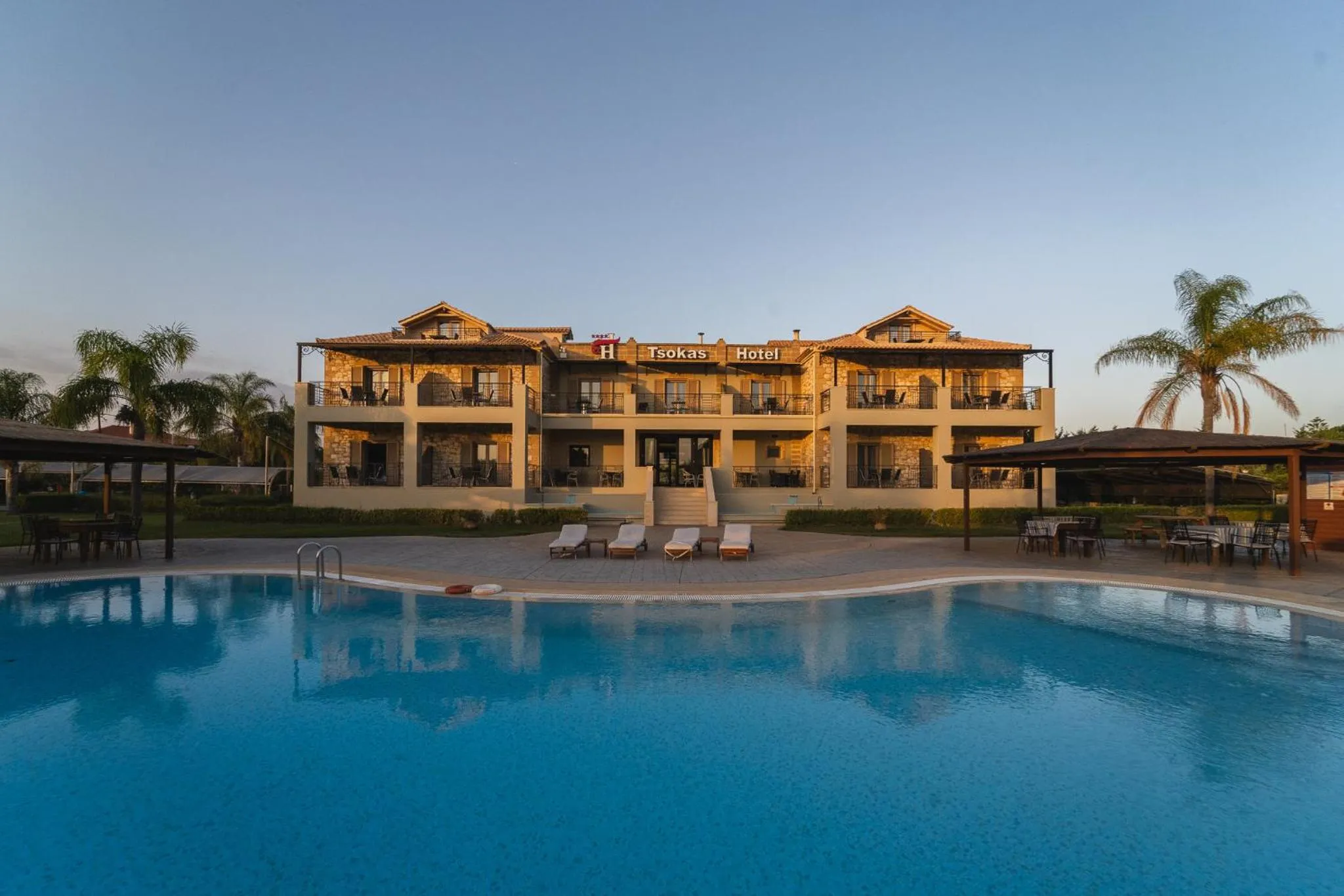 Property building in Tsokas Hotel