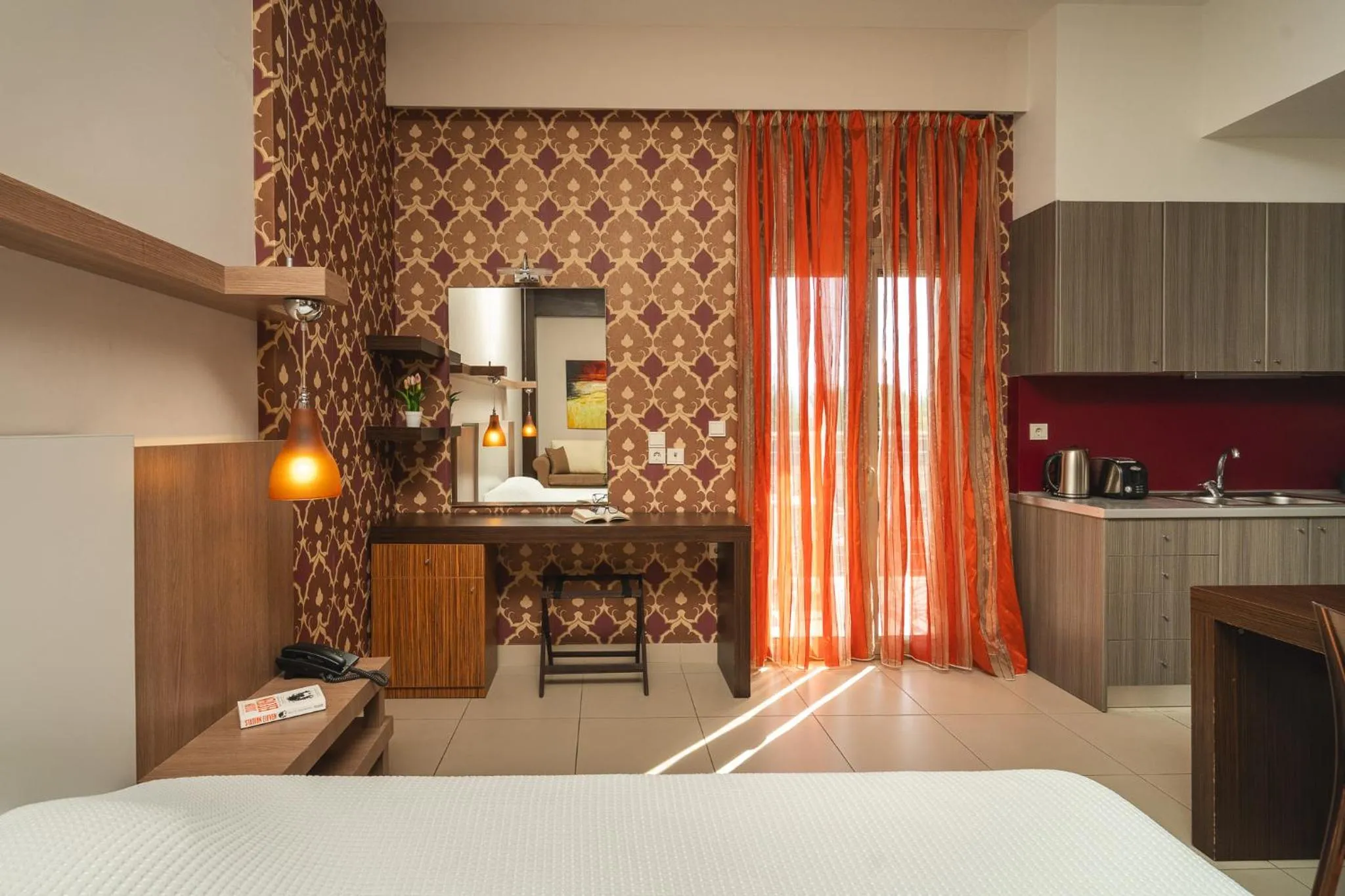 Photo of the whole room, Bed in Tsokas Hotel