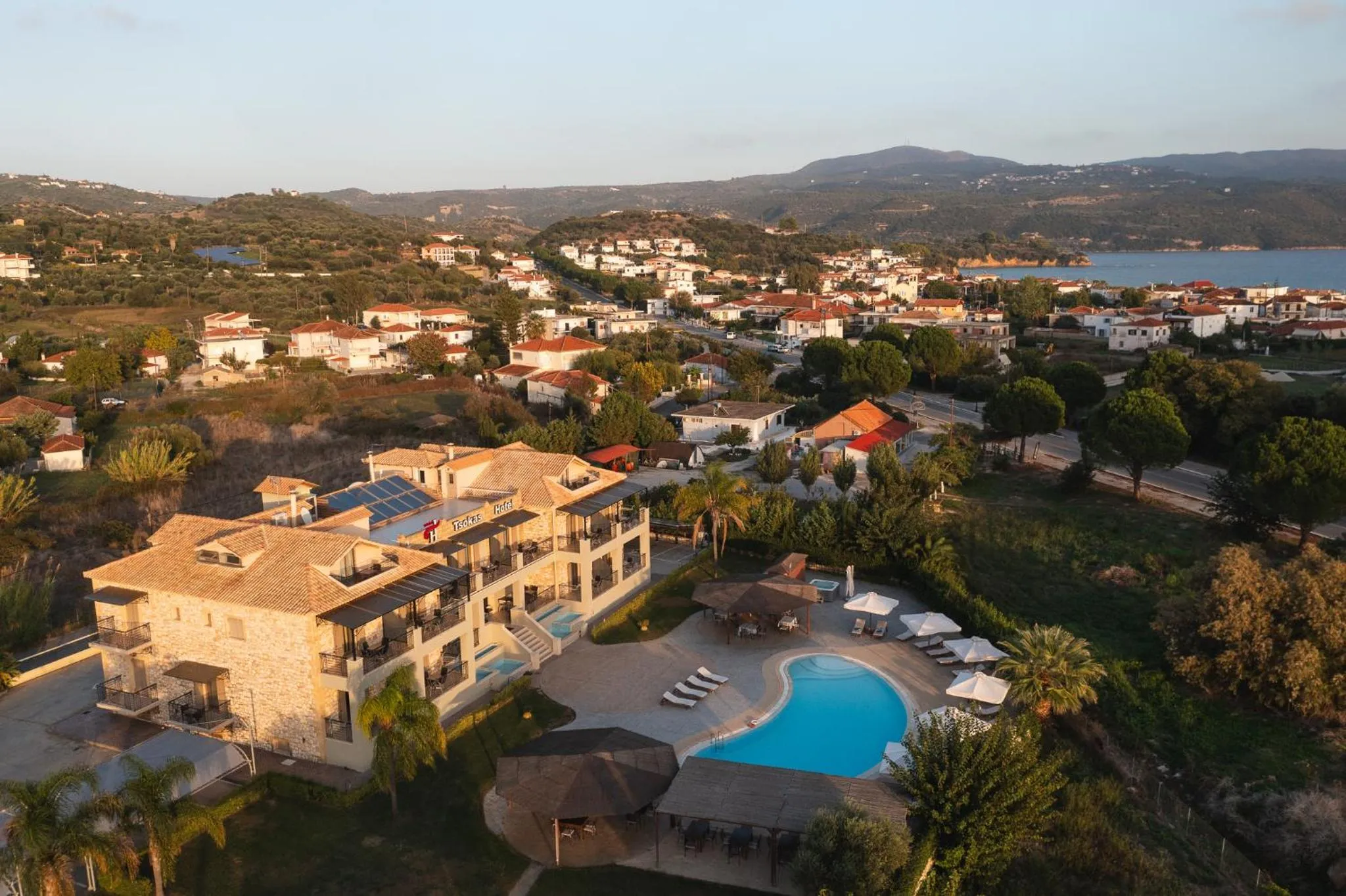 Property building in Tsokas Hotel