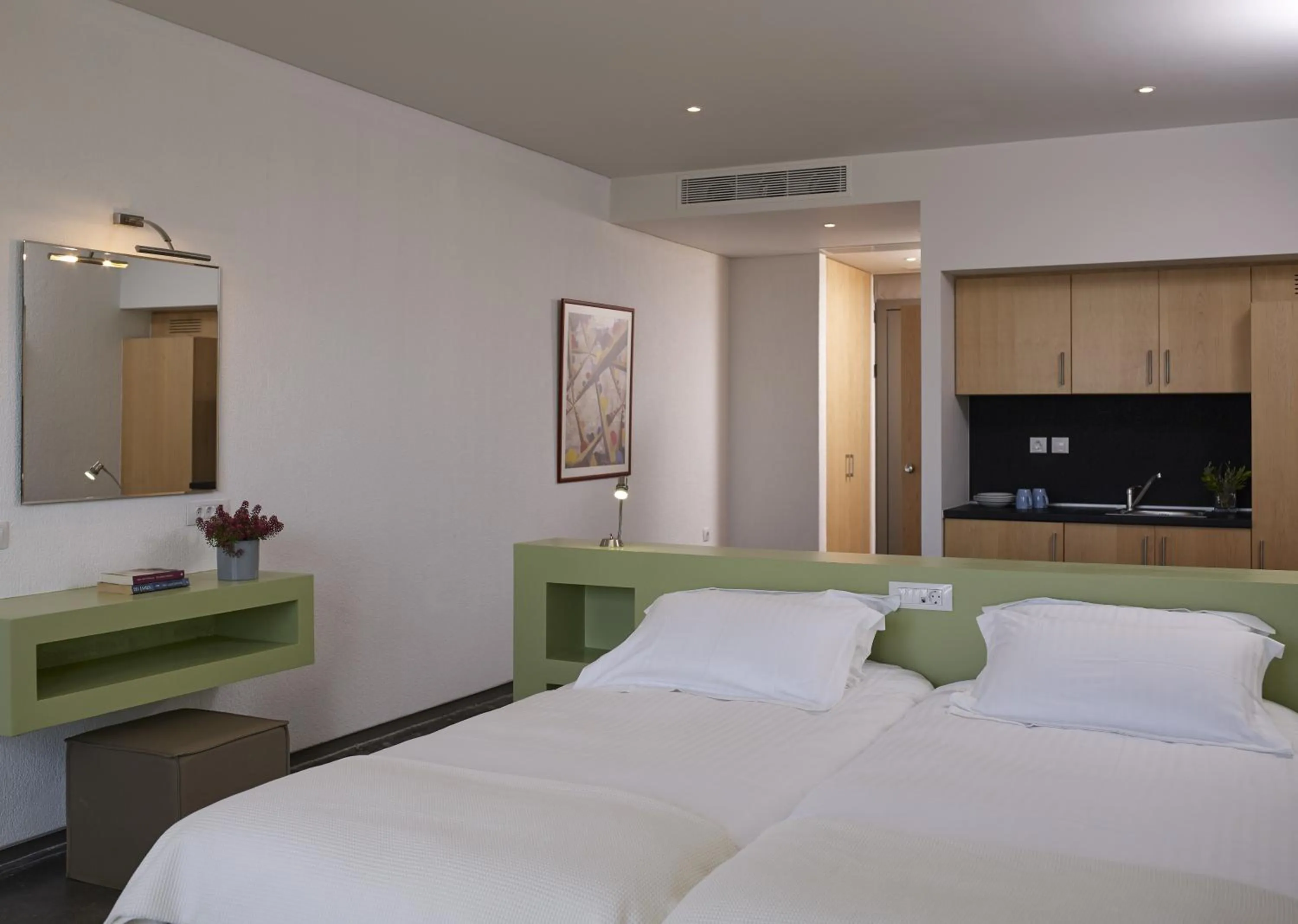 Photo of the whole room, Bed in Leivatho Hotel