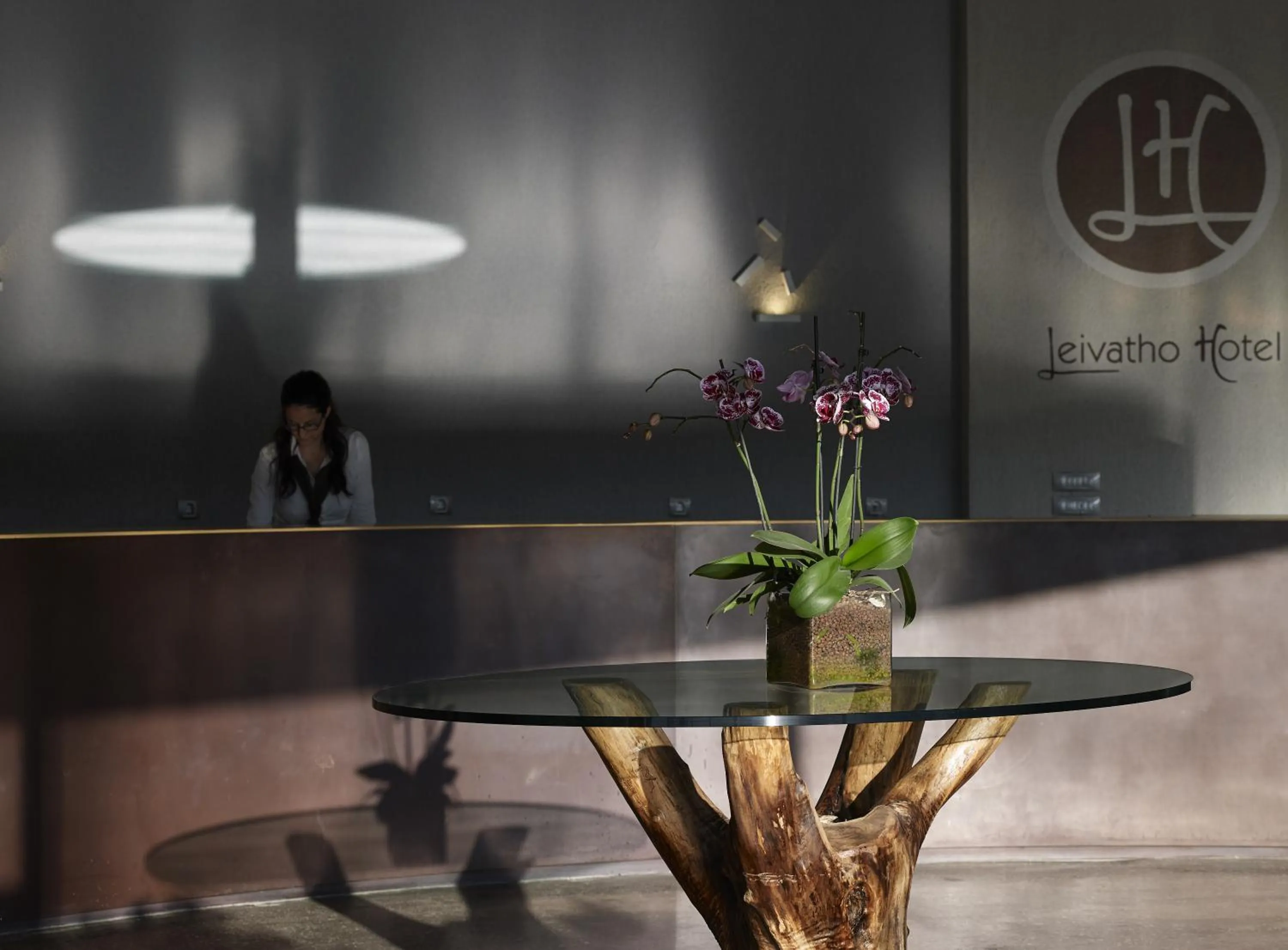 Decorative detail in Leivatho Hotel