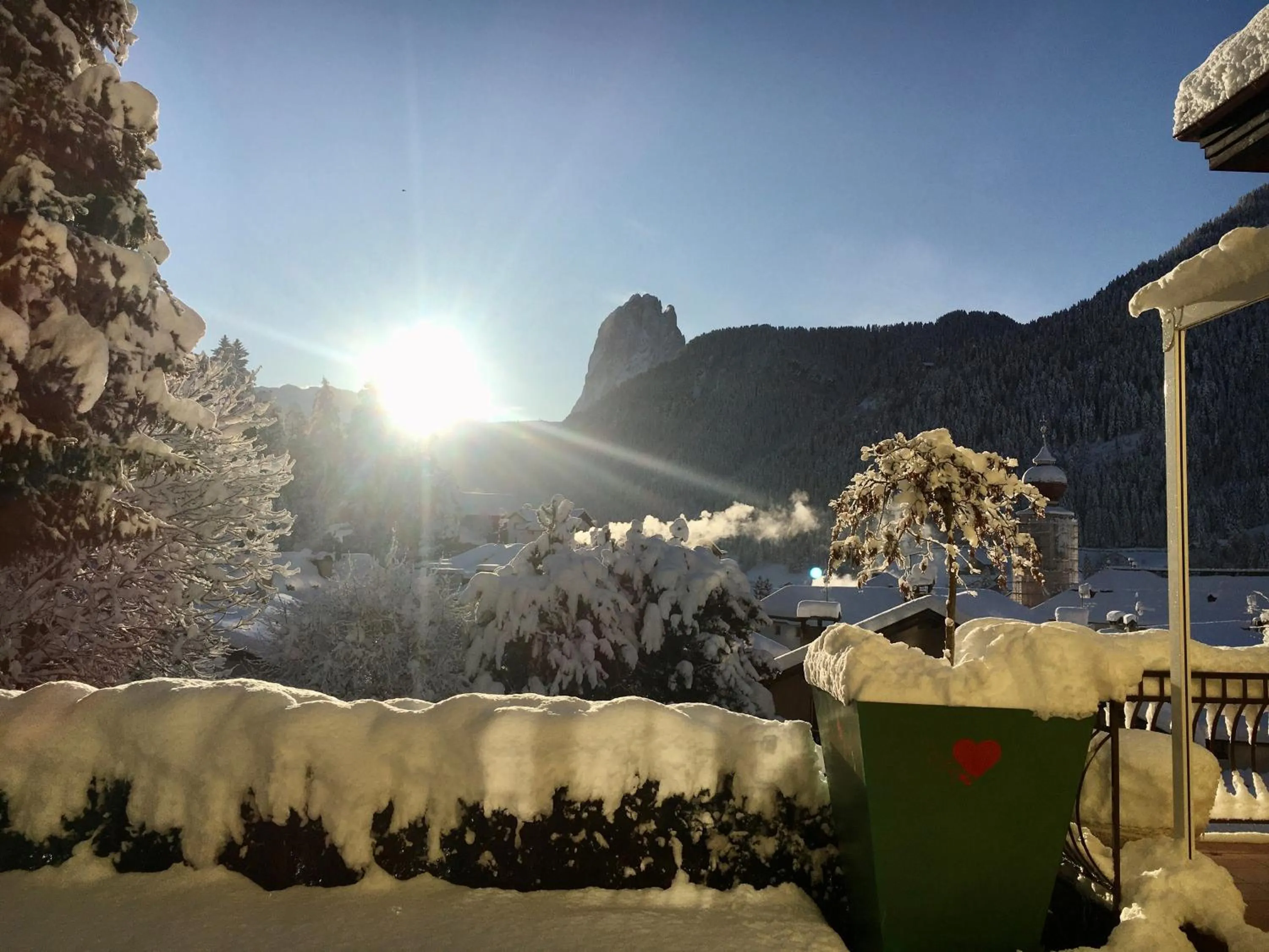 Natural landscape in Residence Villa Stella