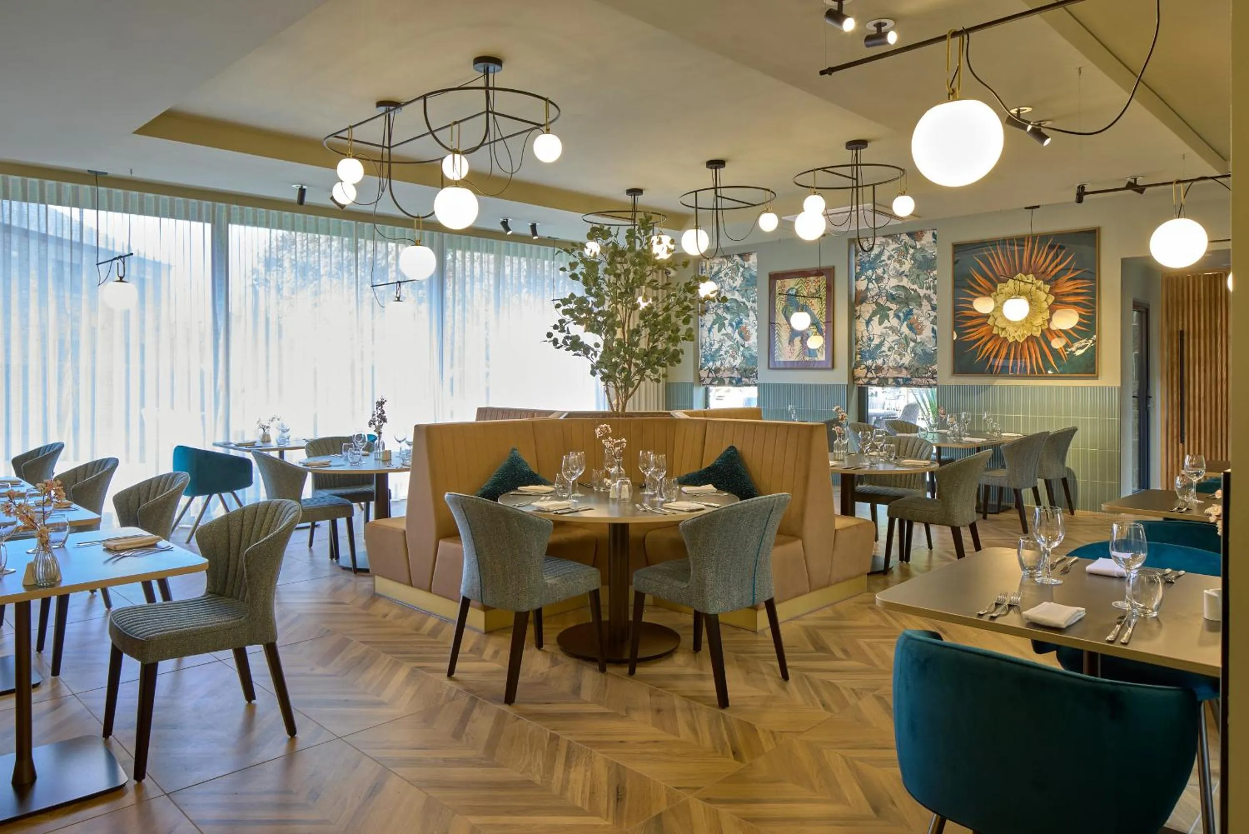 Restaurant/places to eat in Mytton Fold Hotel, Ribble Valley