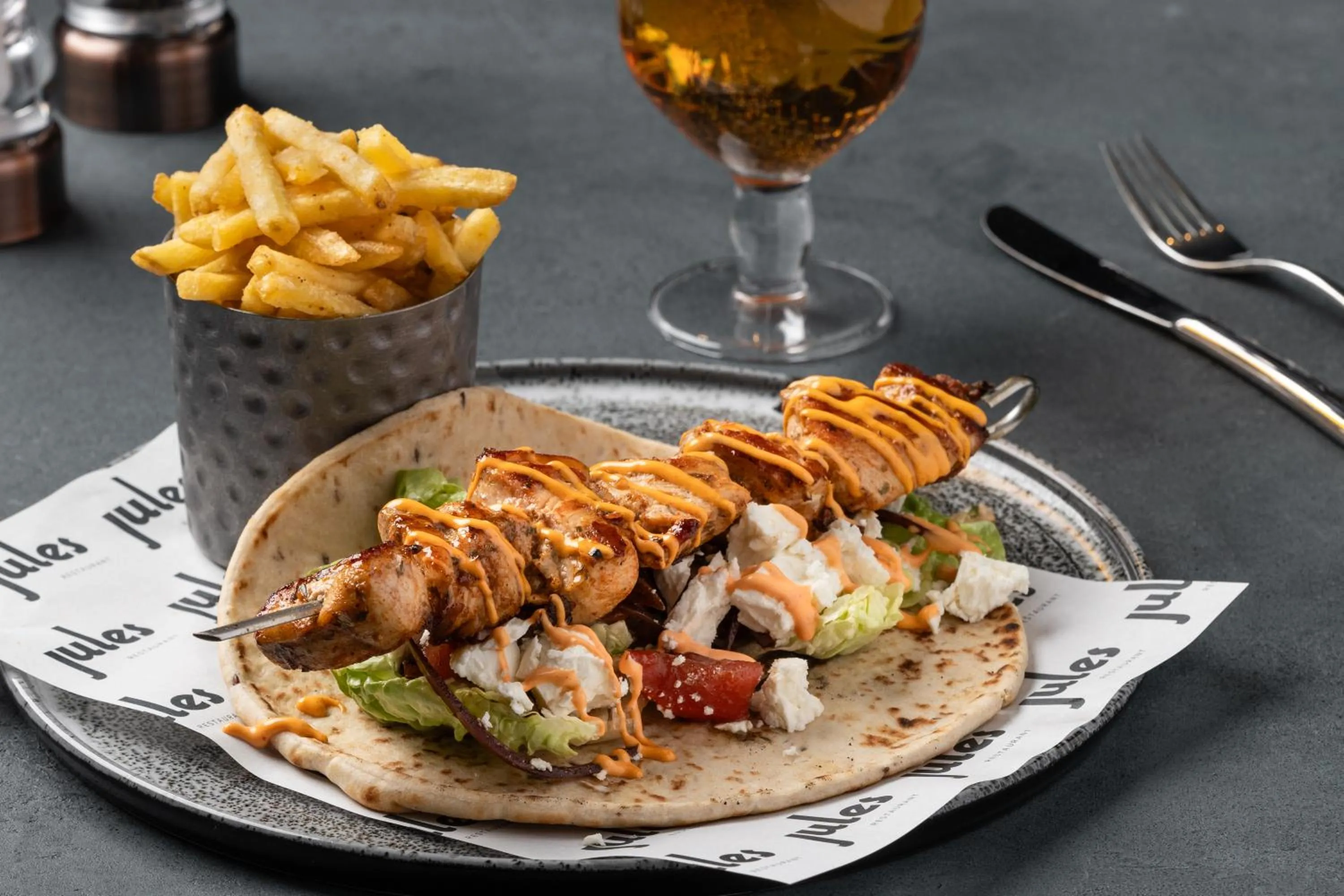 Food in Mytton Fold Hotel, Ribble Valley