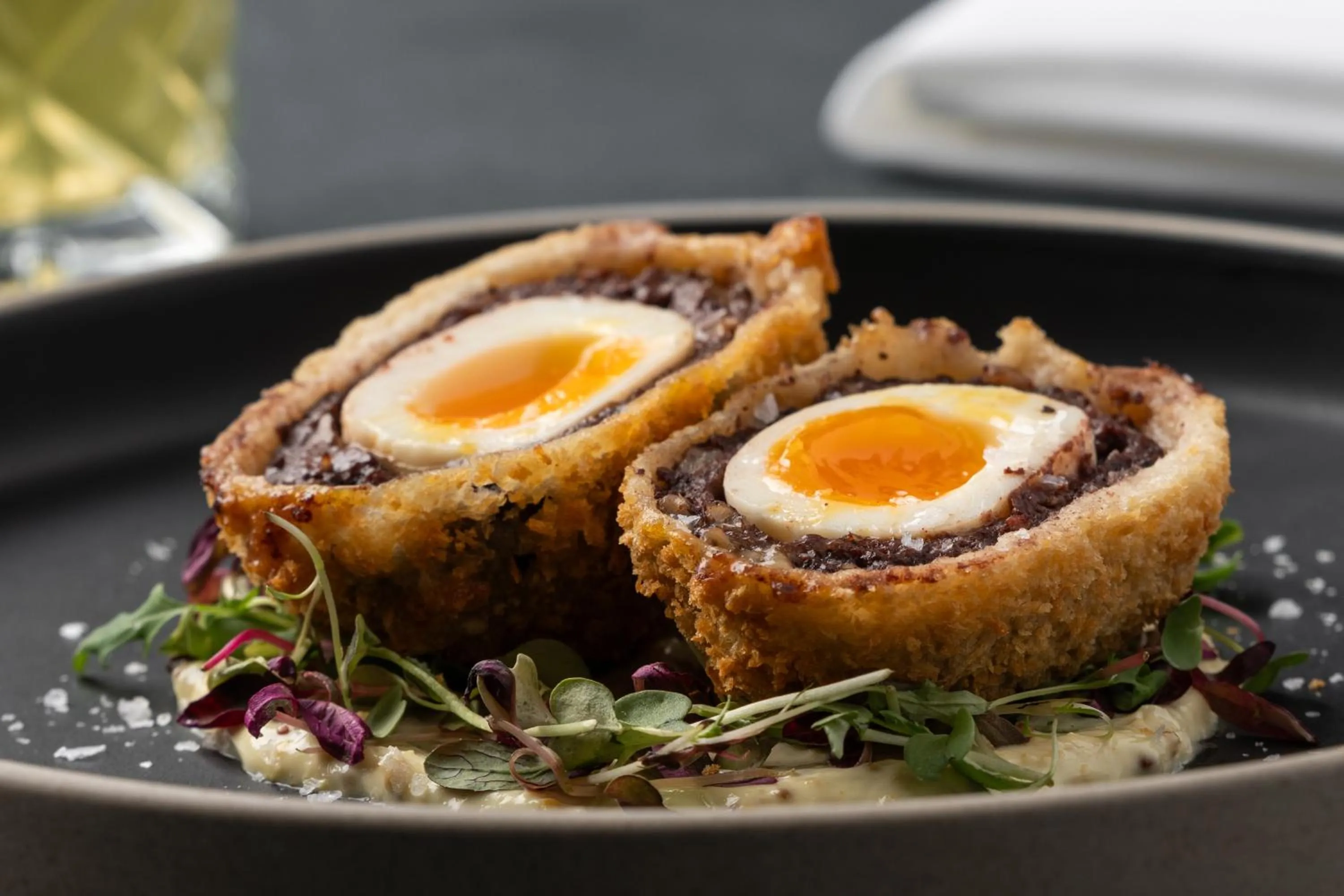 Food in Mytton Fold Hotel, Ribble Valley