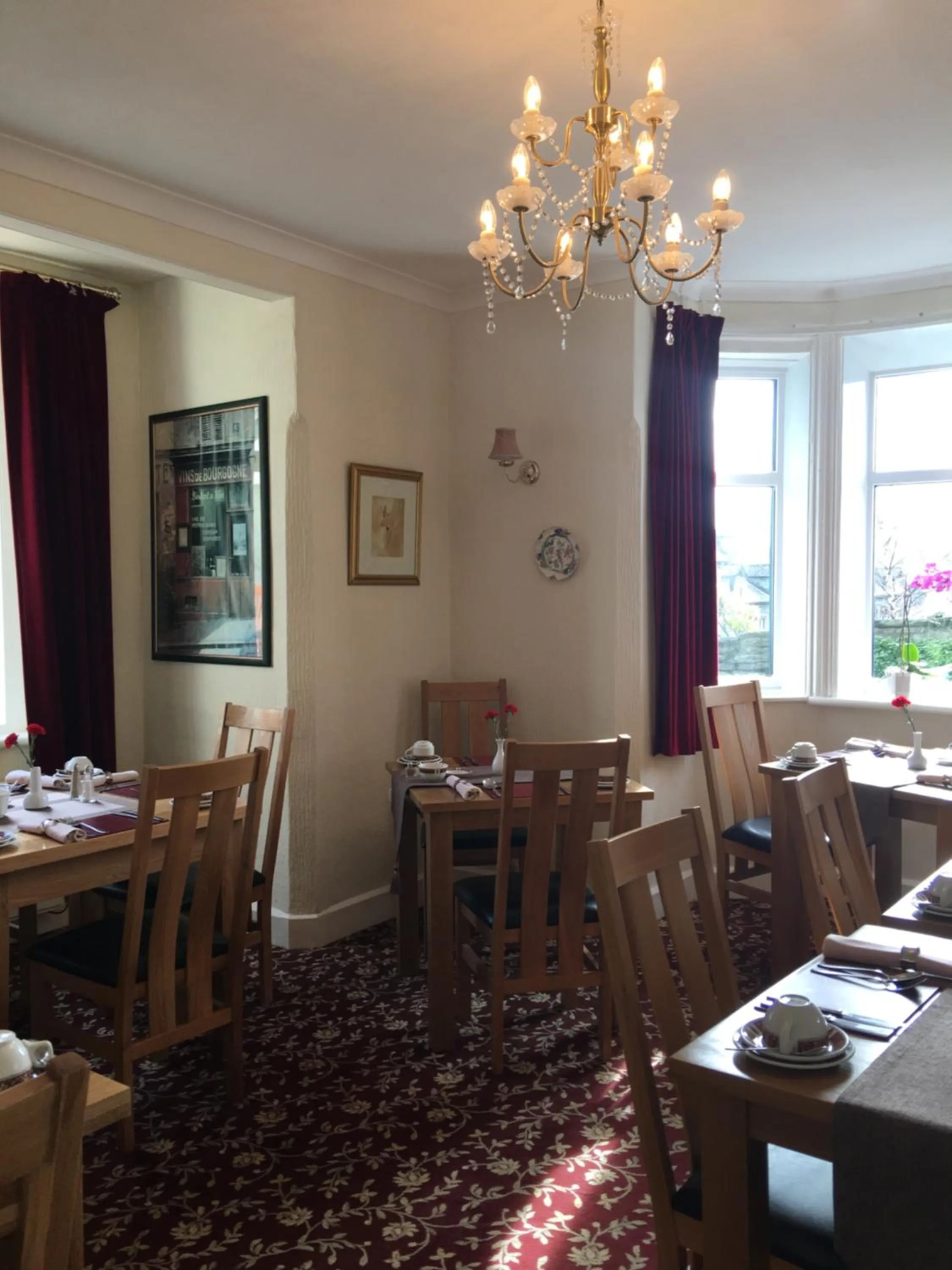 Dining area in Lincoln Guest House