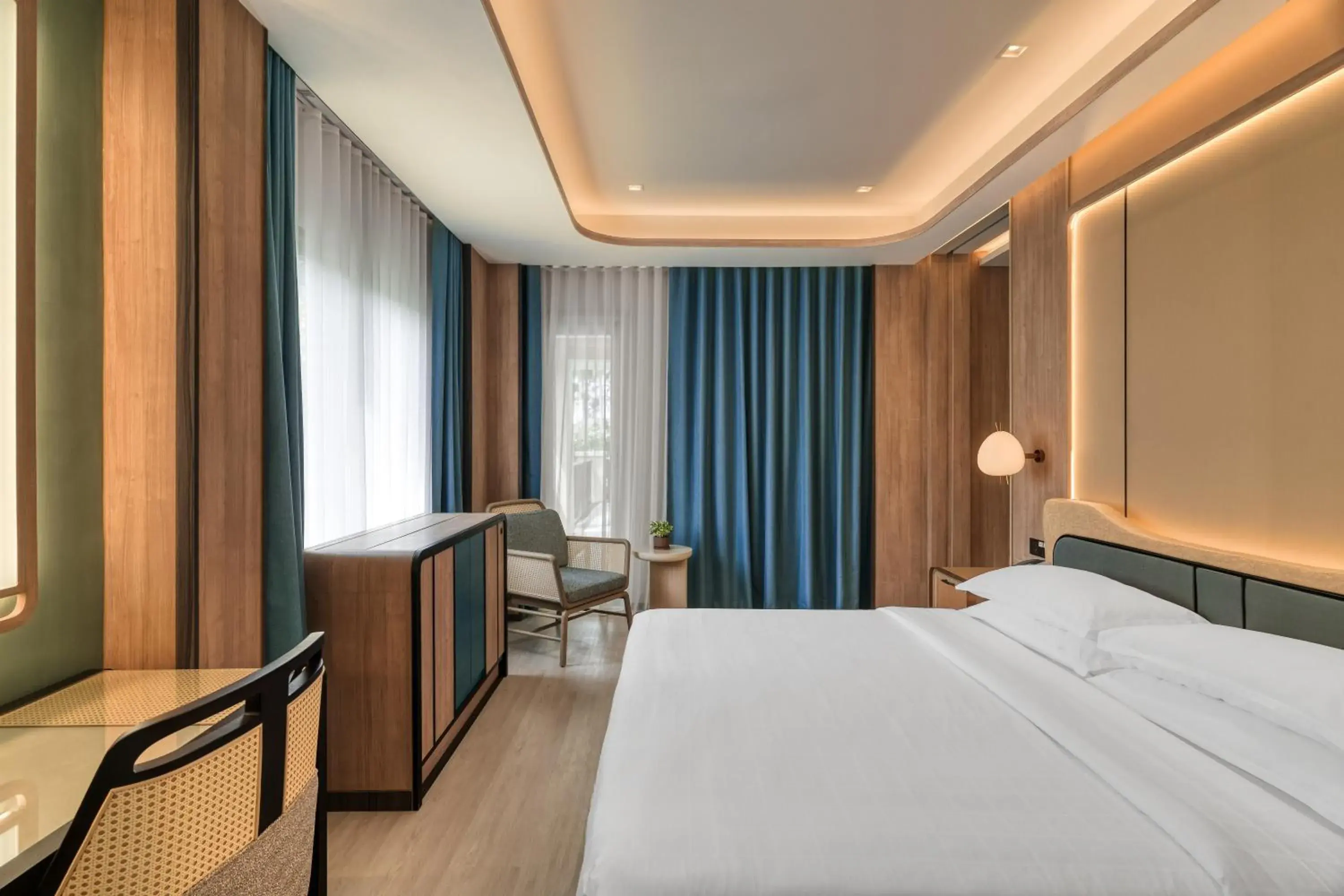 Bed in Dusit Thani Krabi Beach Resort Bed in Dusit Thani Krabi Beach Resort