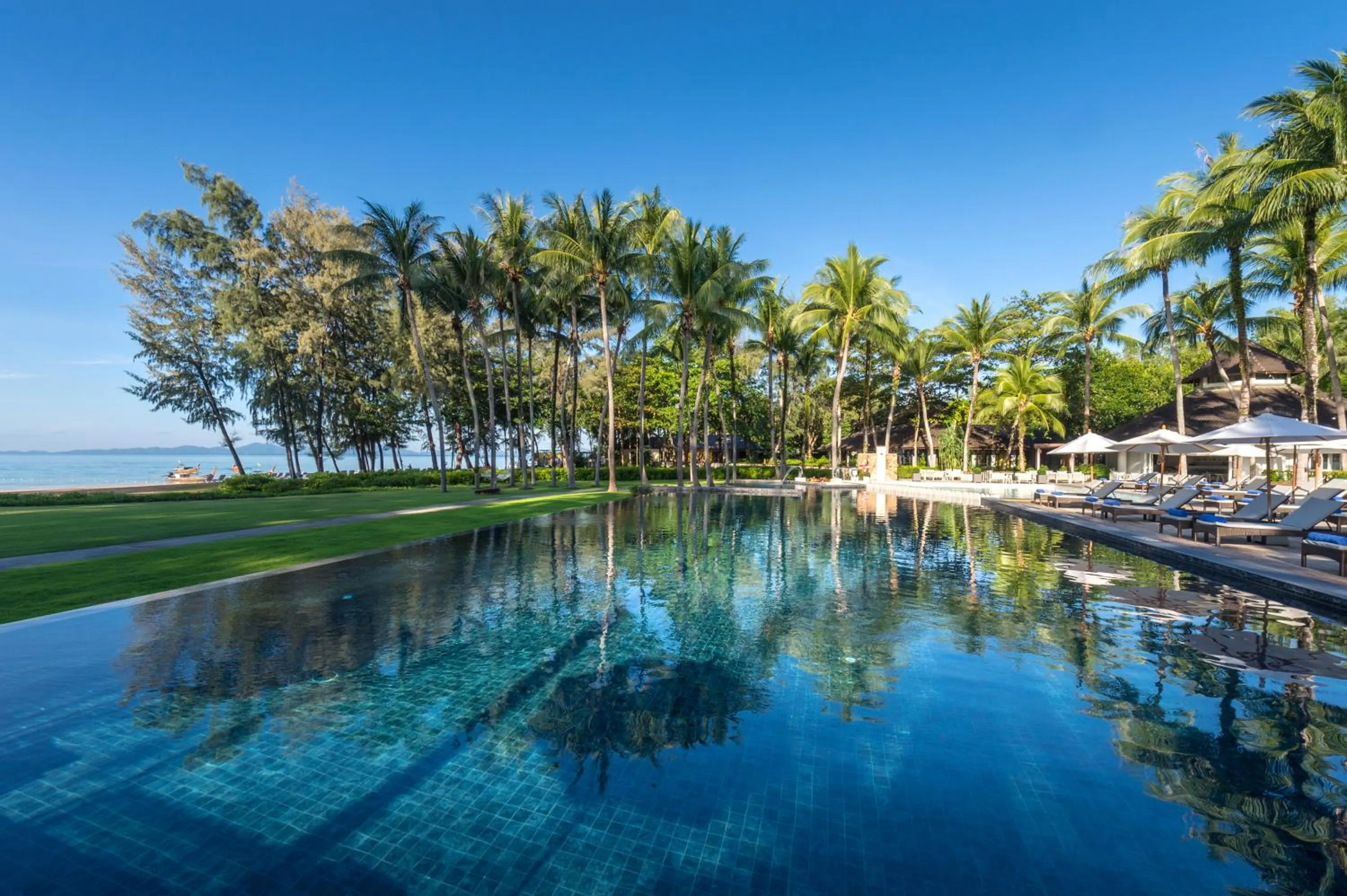 Swimming pool in Dusit Thani Krabi Beach Resort