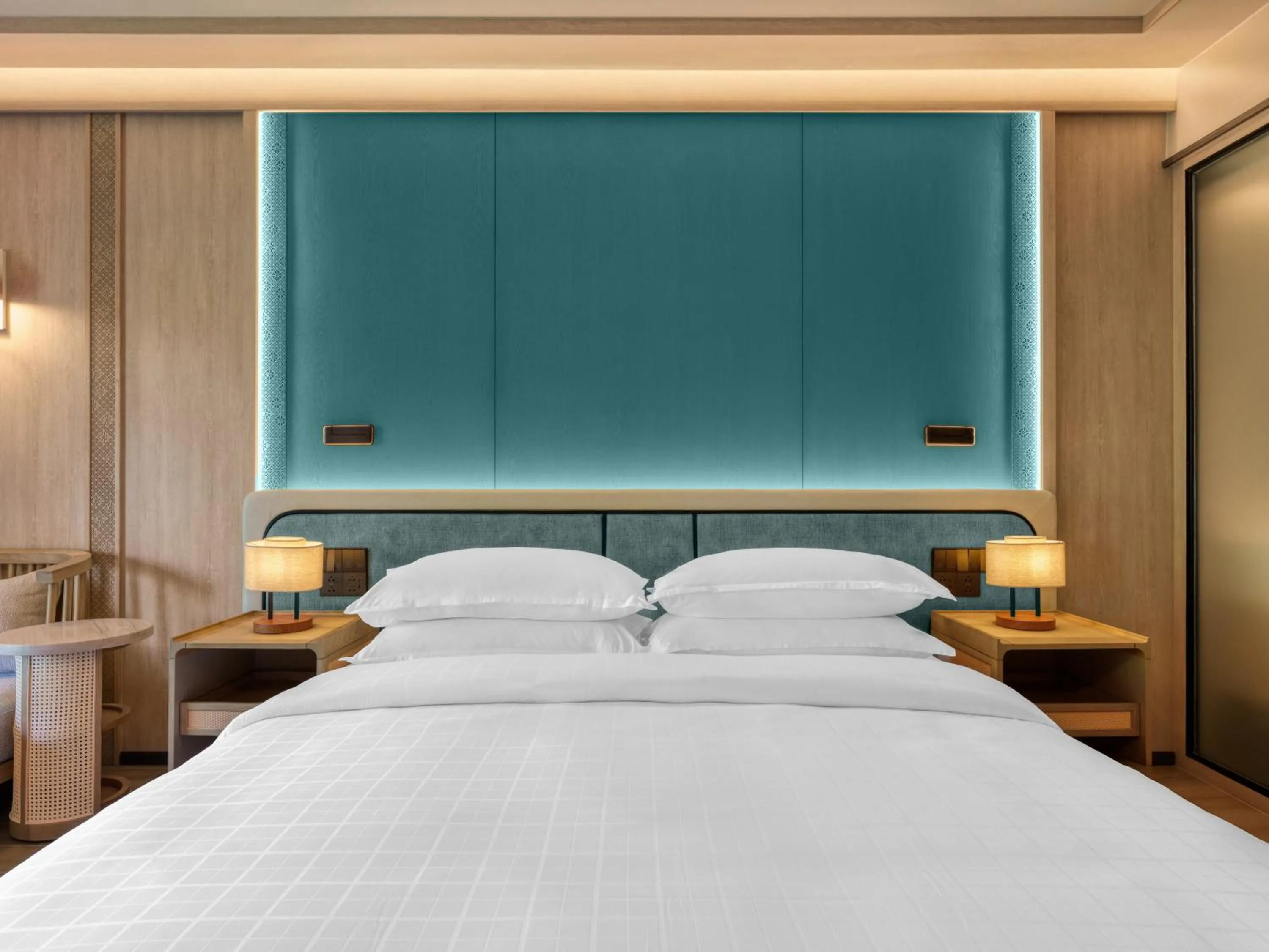 Bedroom, Bed in Dusit Thani Krabi Beach Resort