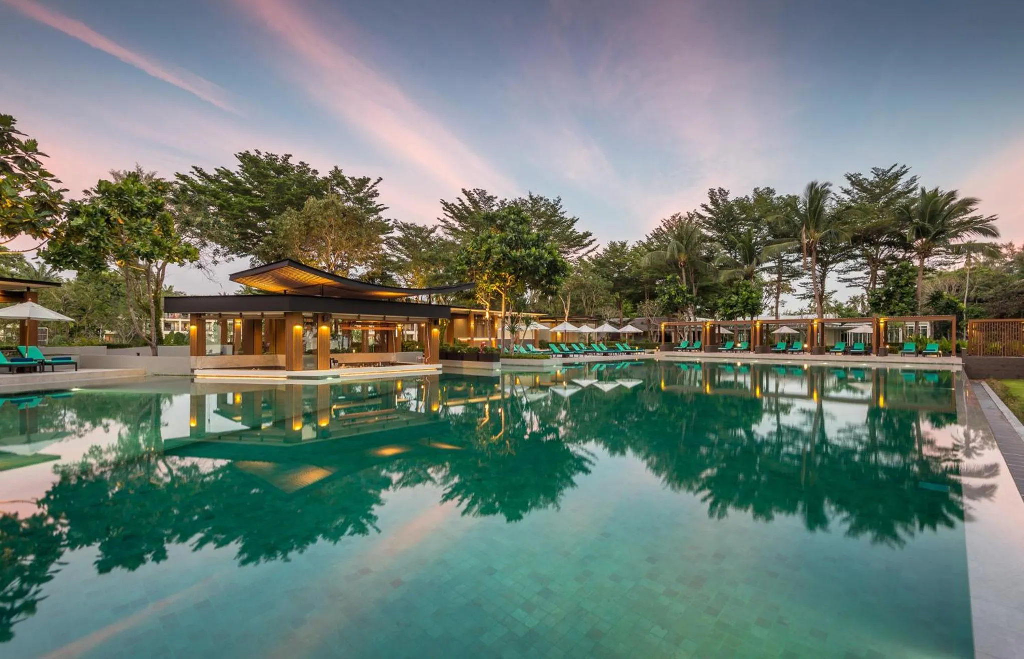 Swimming pool in Dusit Thani Krabi Beach Resort