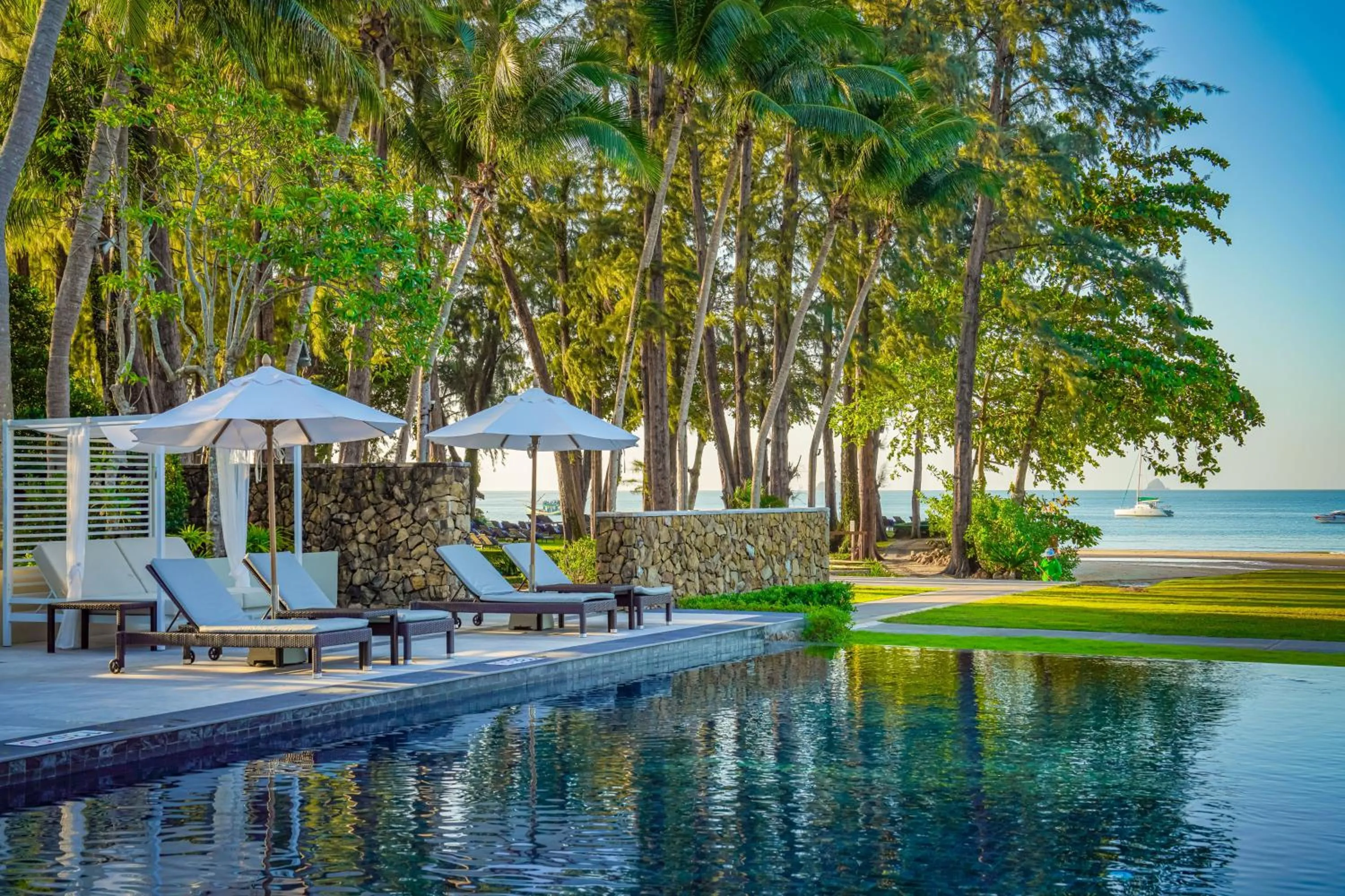 Swimming pool in Dusit Thani Krabi Beach Resort