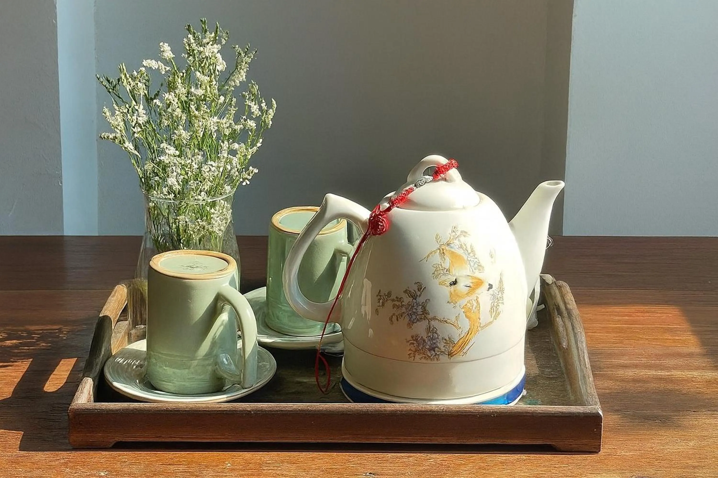 Coffee/tea facilities in Seven Senses Guesthouse