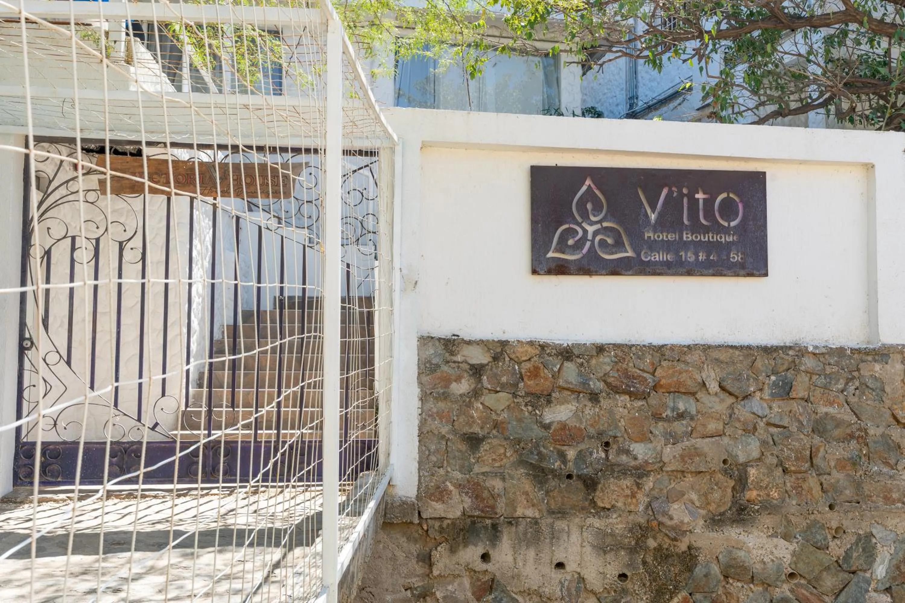 Property logo or sign in Vito Hotel Boutique Taganga