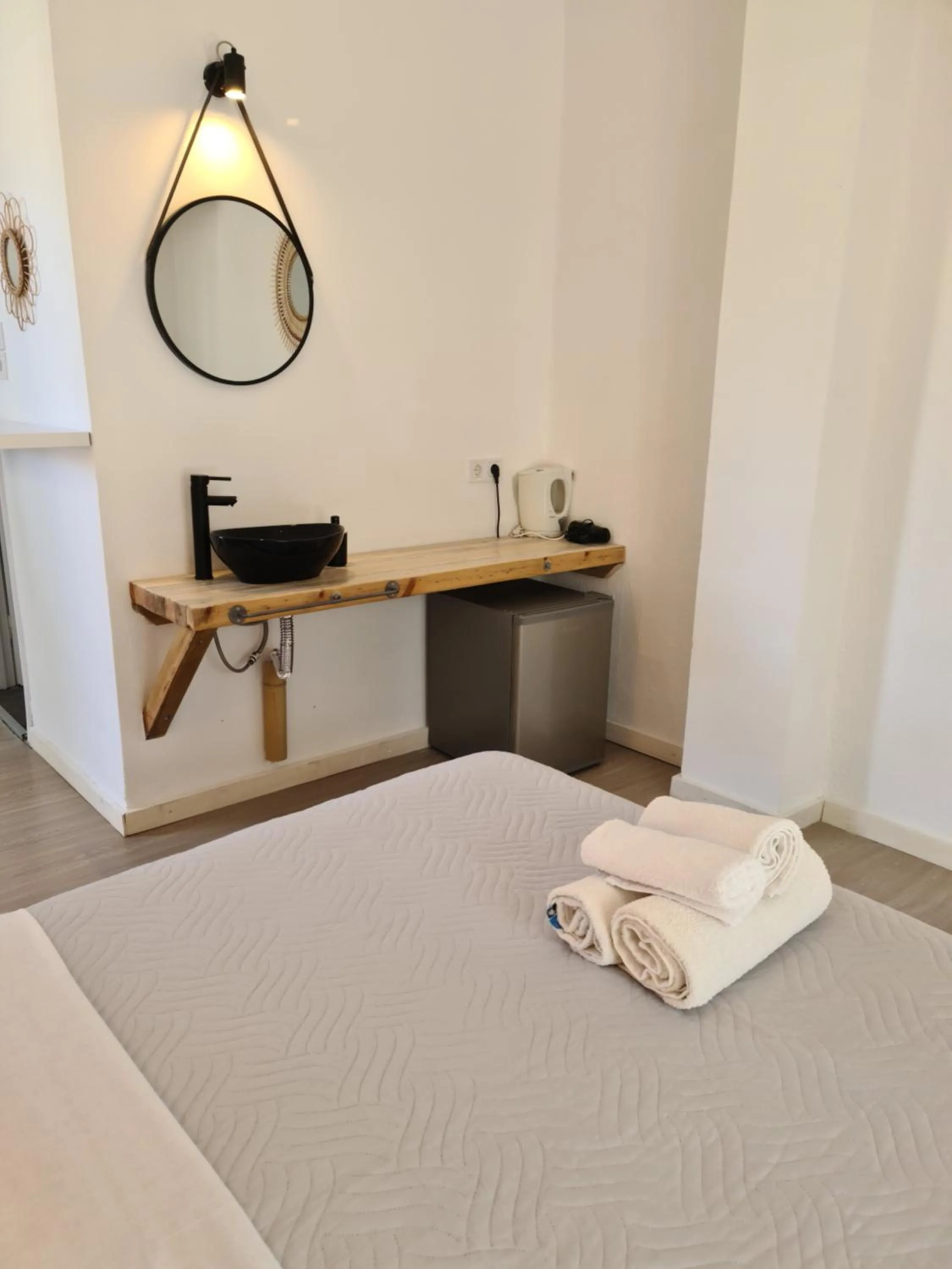 Coffee/tea facilities, Bed in Mar Adentro