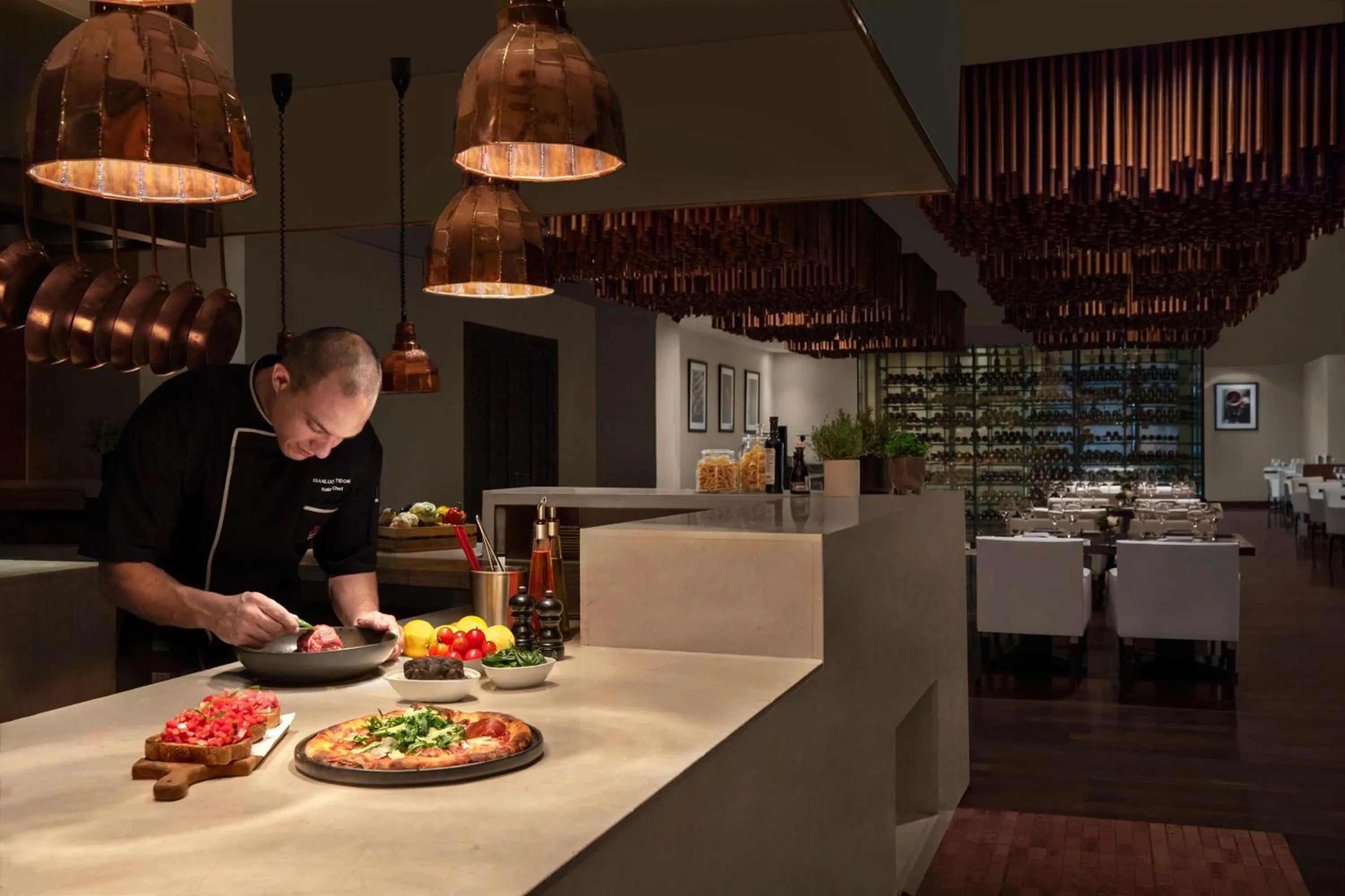Kitchen or kitchenette in Chiang Mai Marriott Hotel