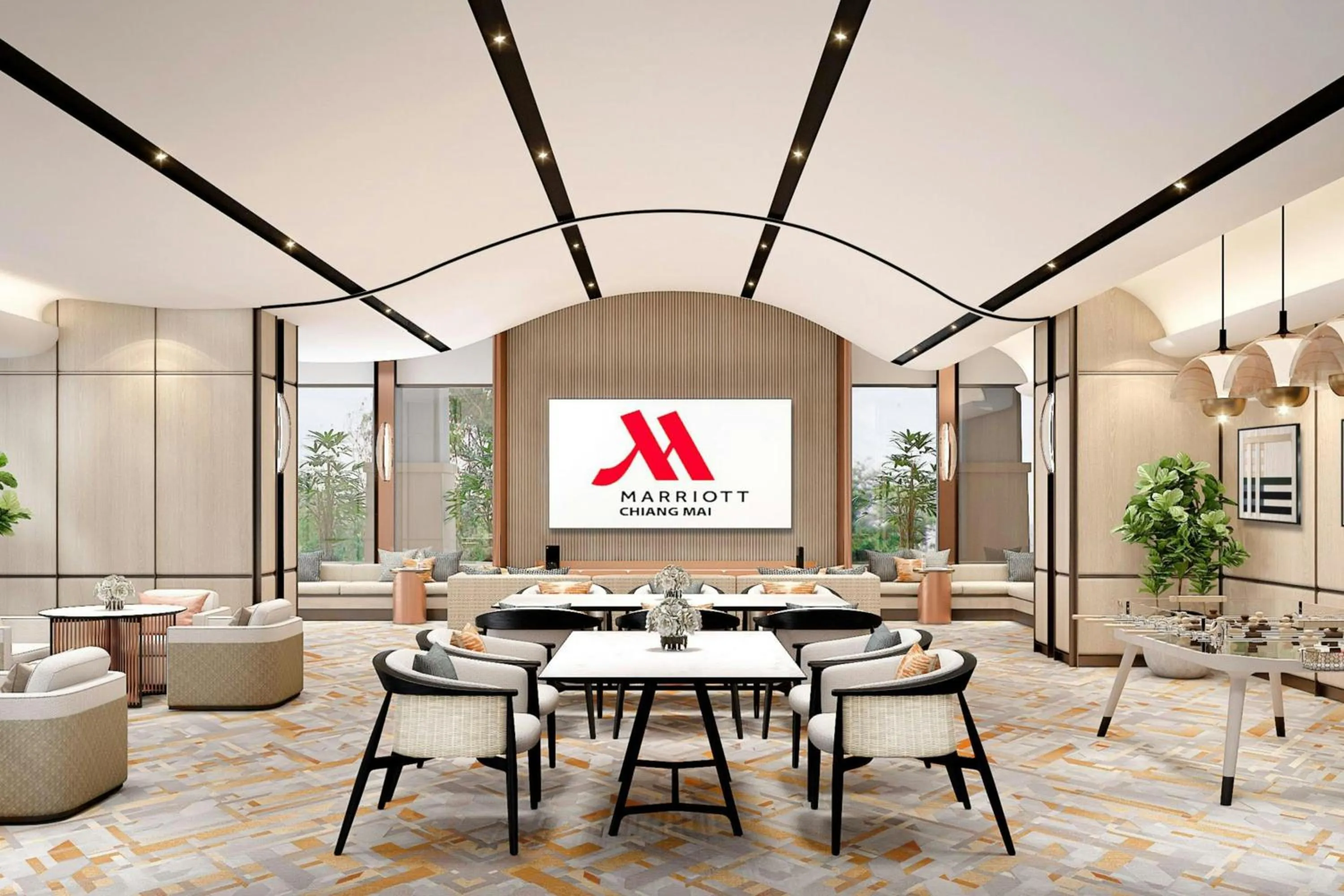 Meeting/conference room in Chiang Mai Marriott Hotel