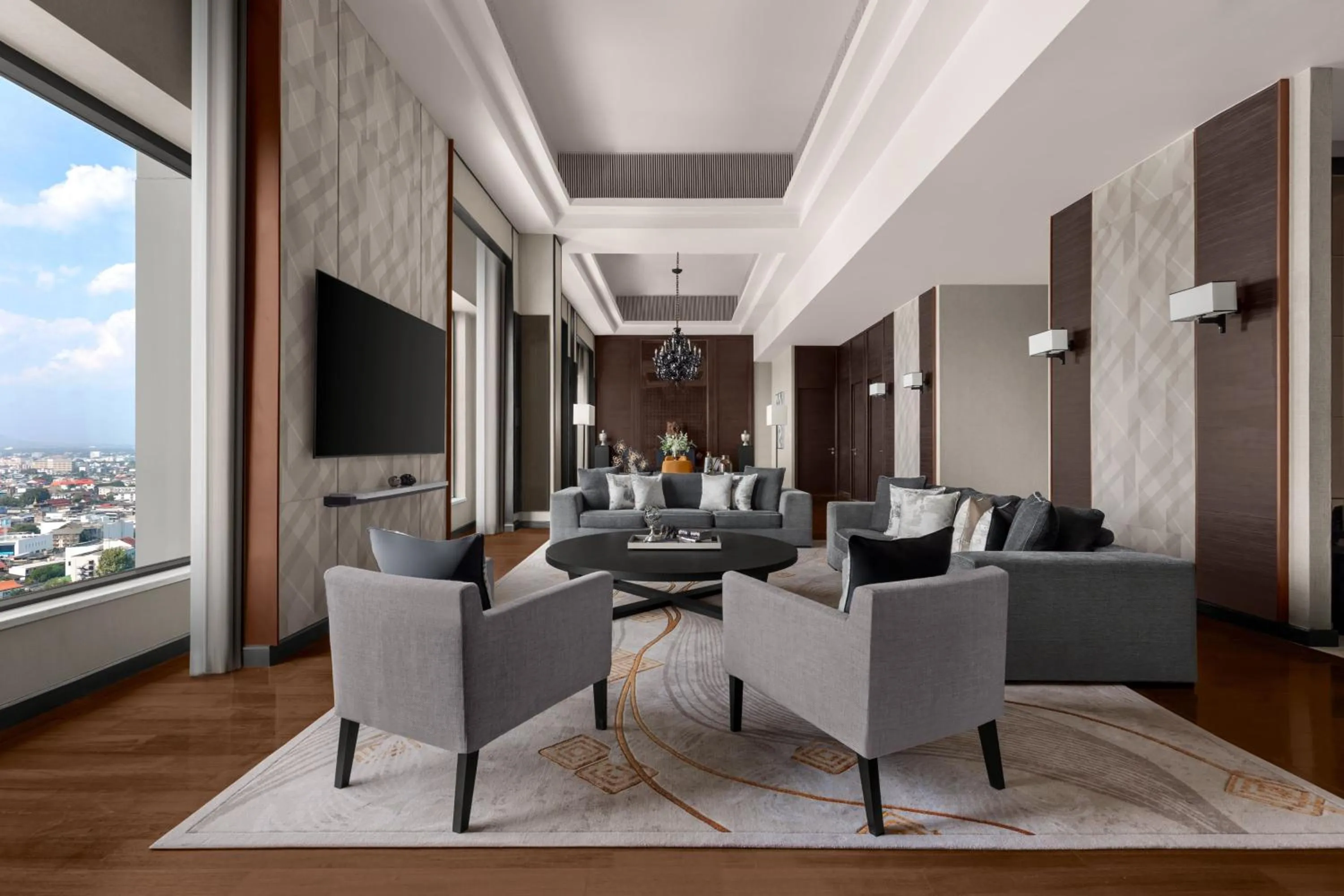 Living room in Chiang Mai Marriott Hotel