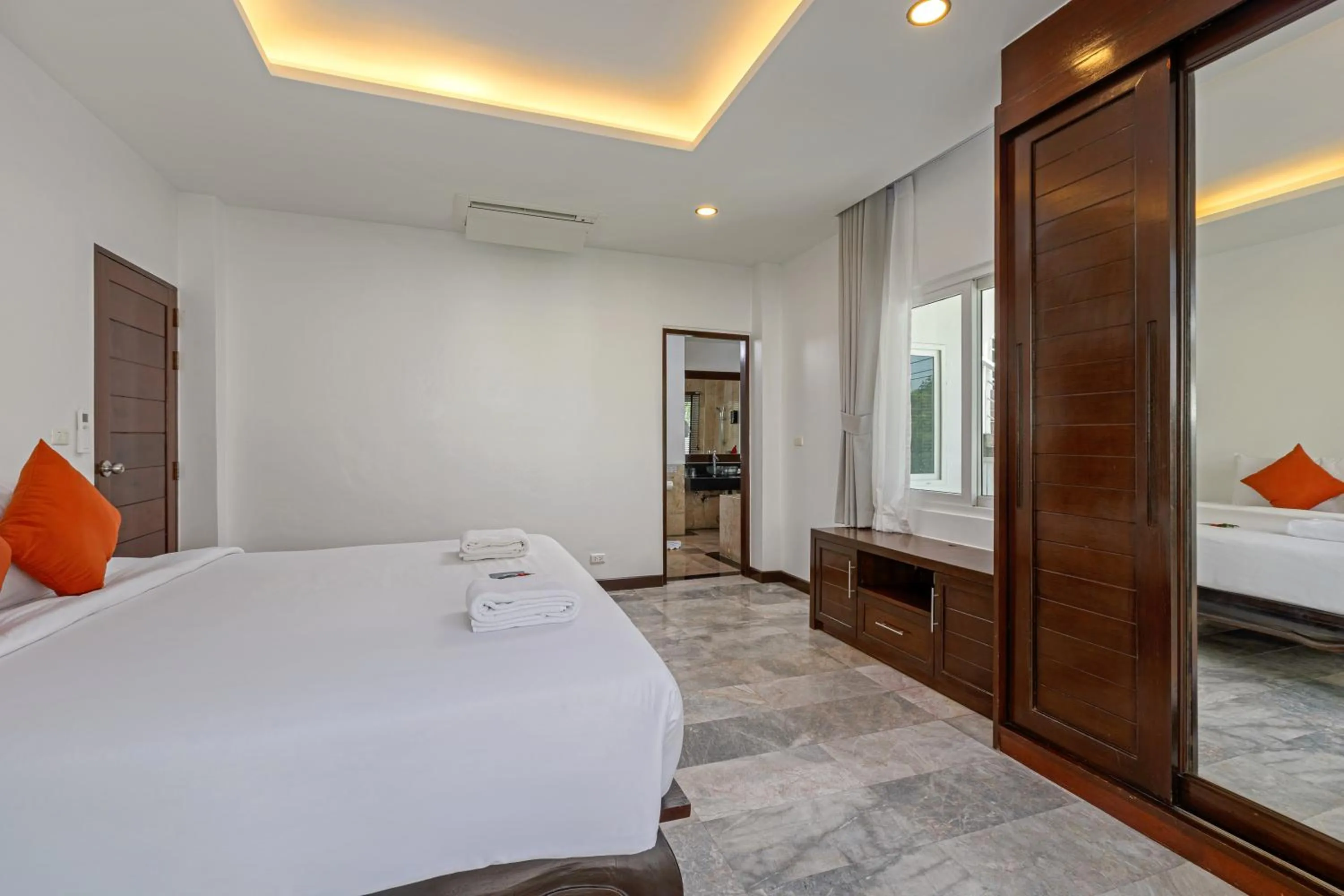 Bedroom, Bed in Phunawa Resort Phuket Karon Beach - SHA Plus