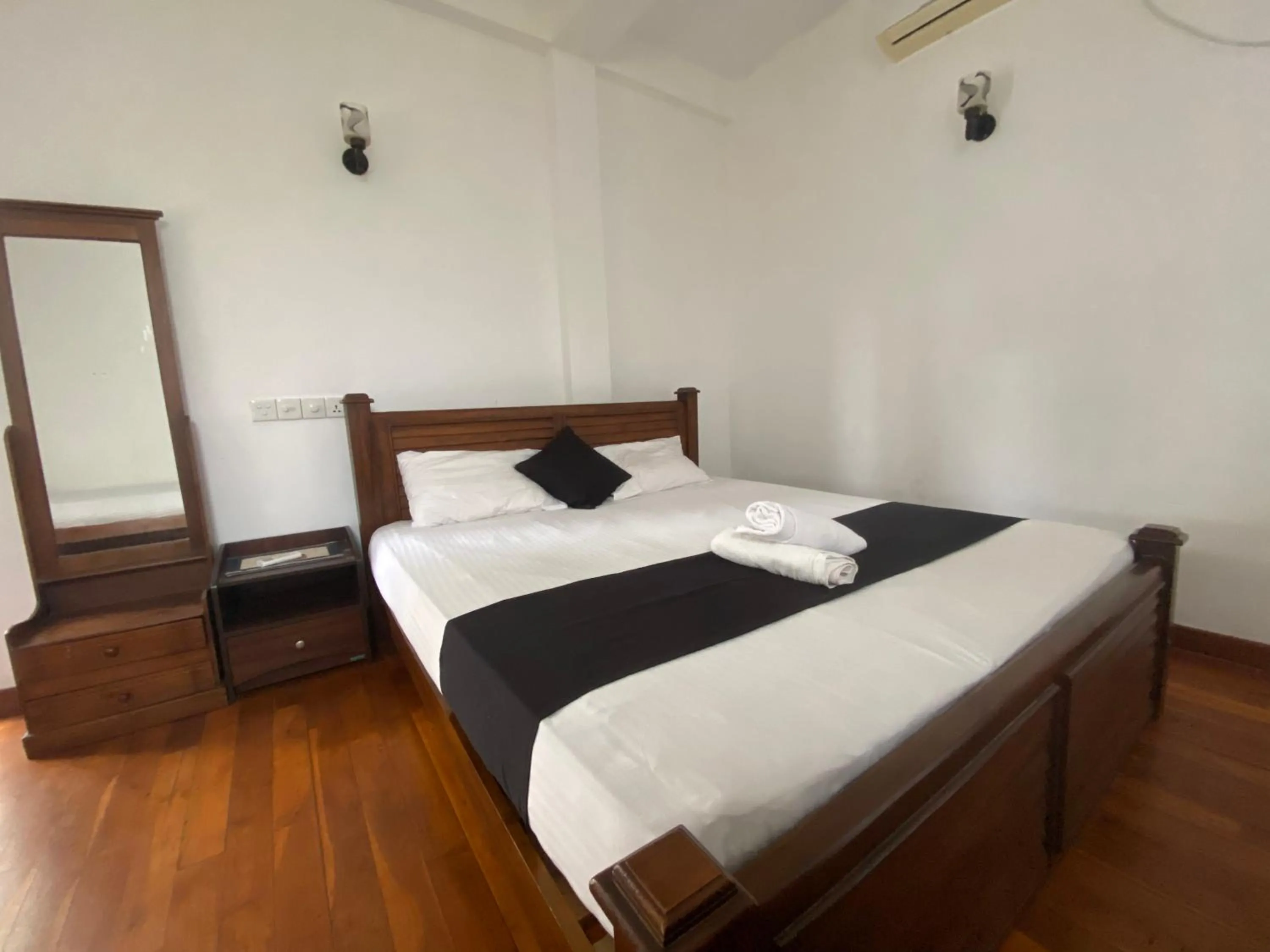 Bed in Himawari Beach Villa