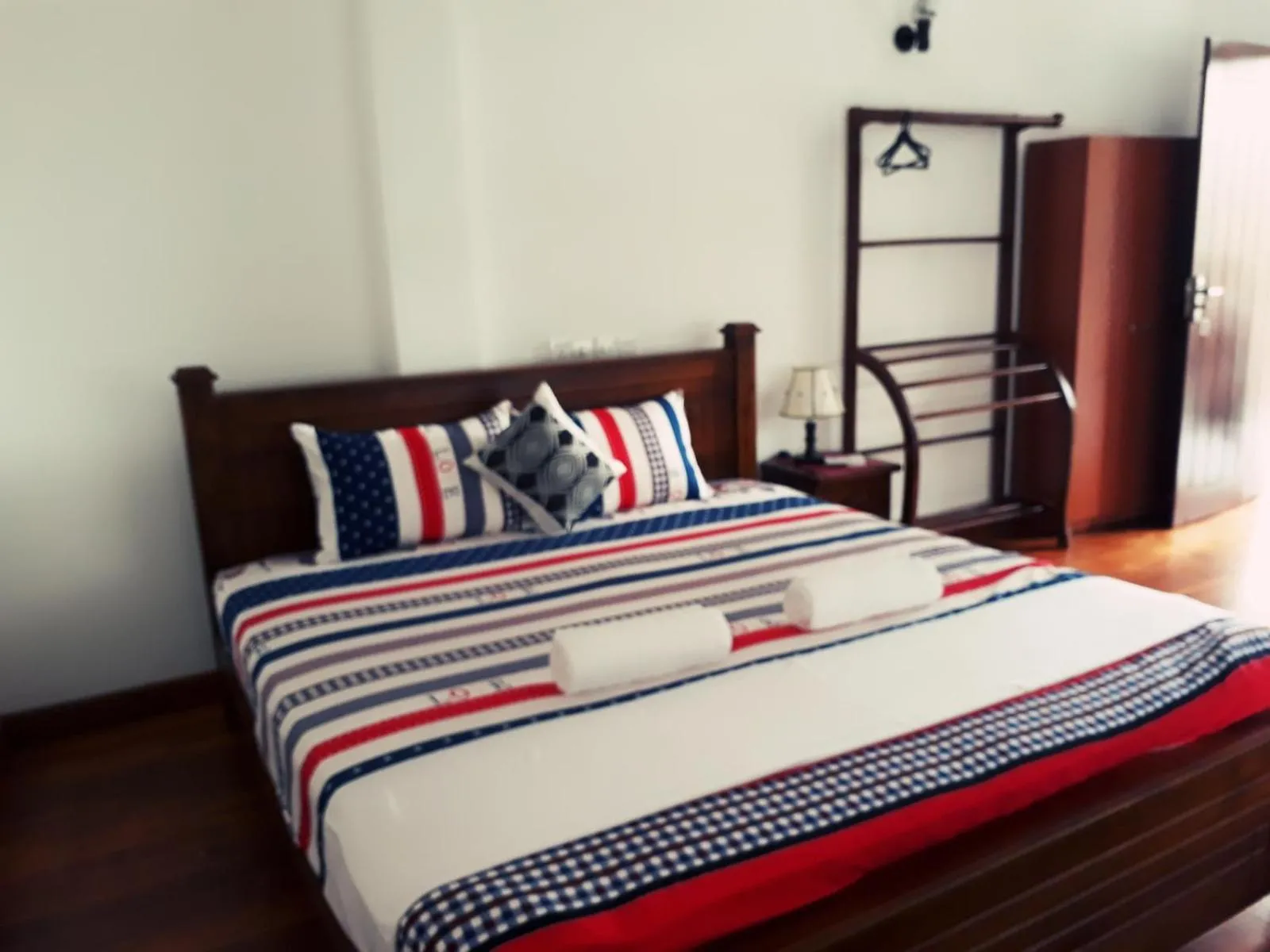 Bed in Himawari Beach Villa