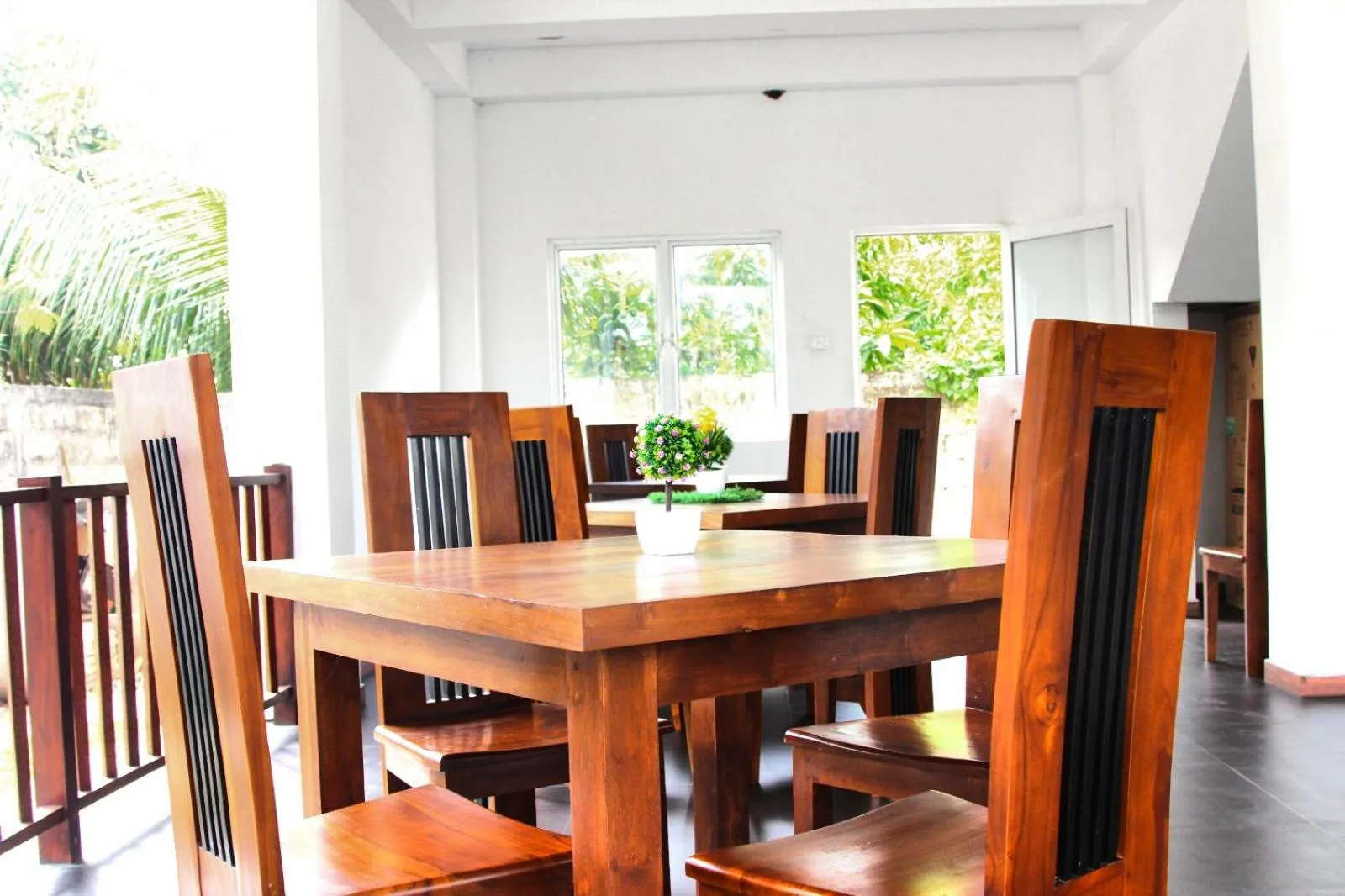 Seating area in Himawari Beach Villa
